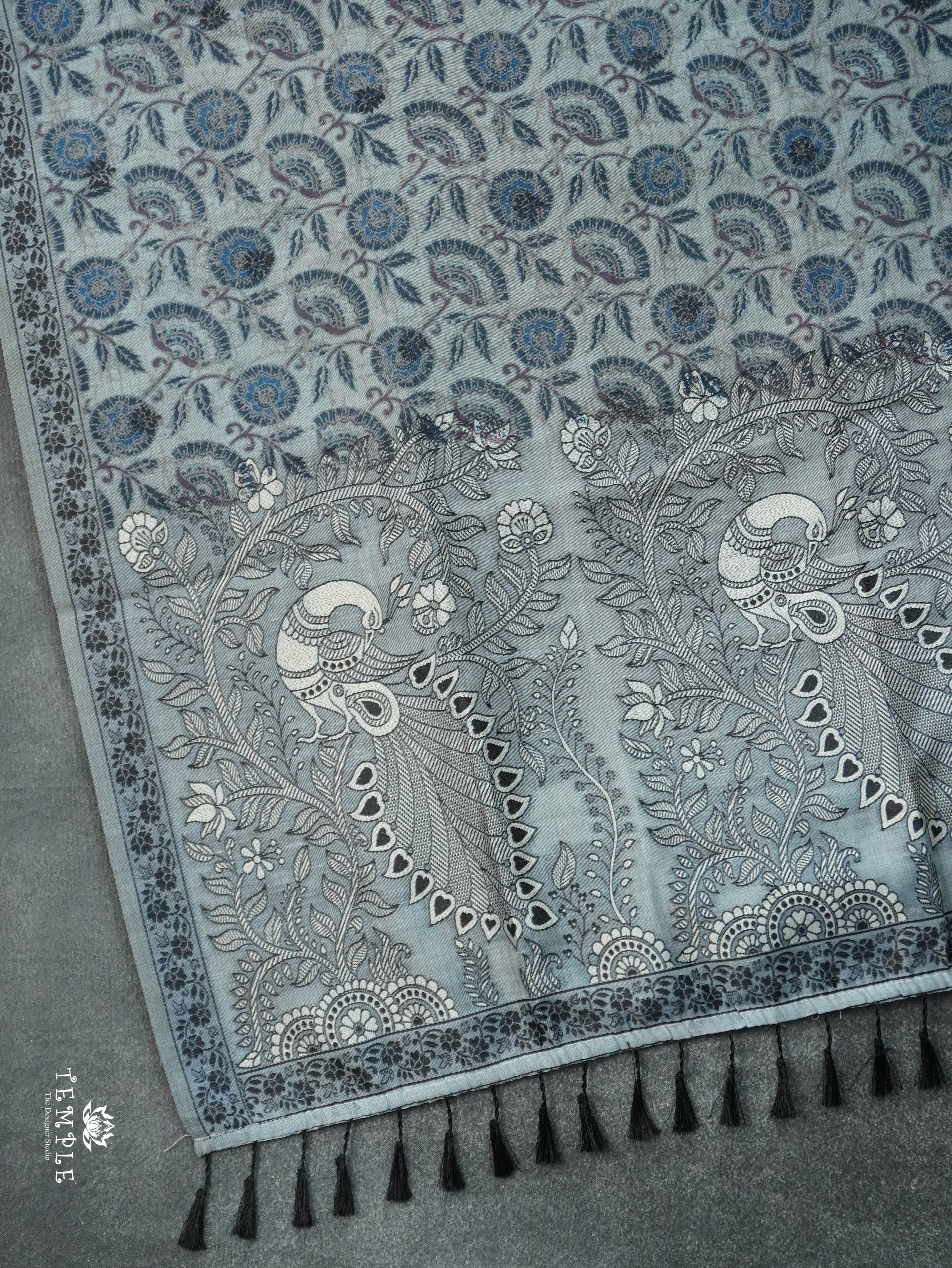Chanderi Cotton Saree | TTDS3135