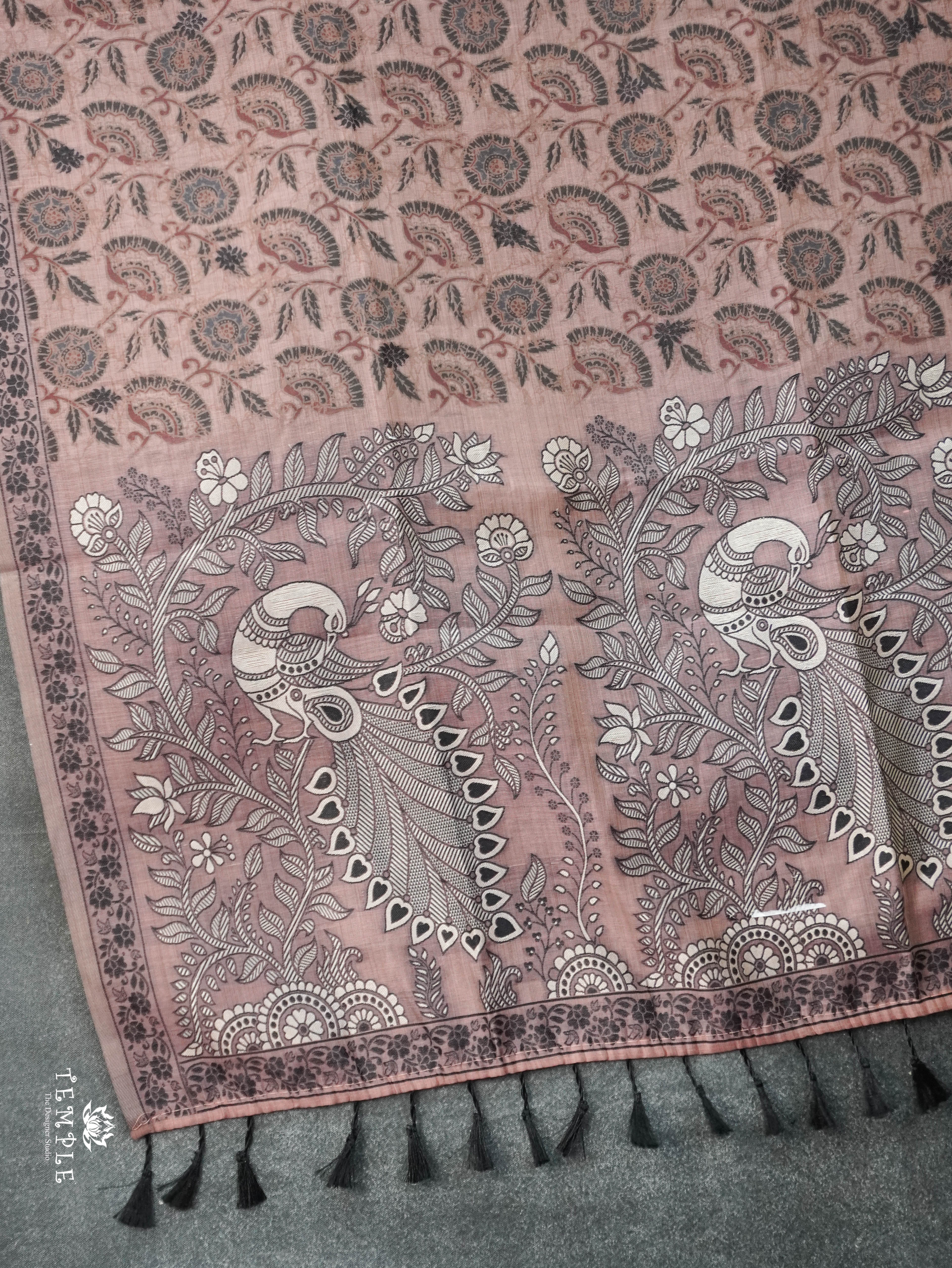 Chanderi Cotton Saree | TTDS3133