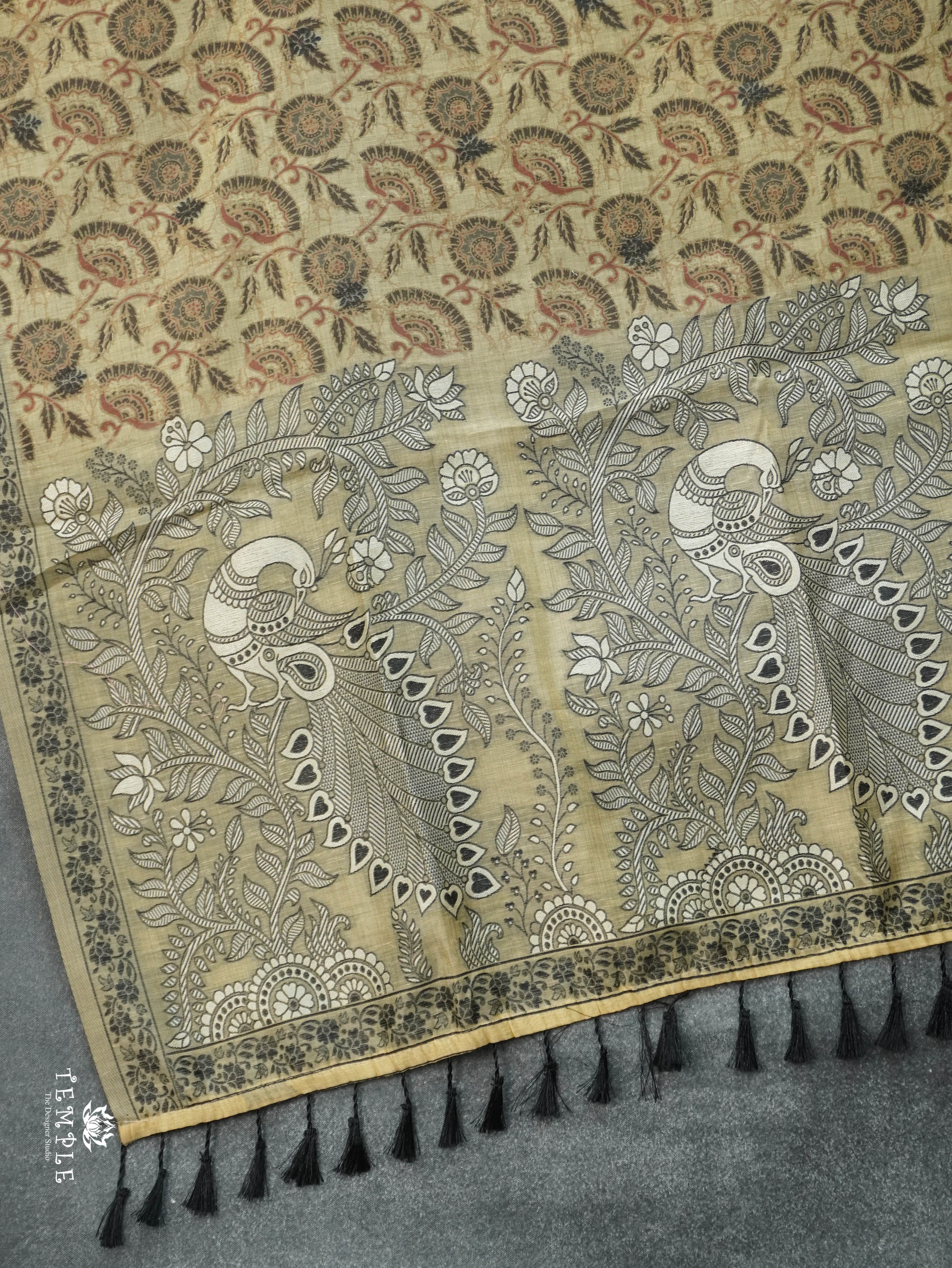 Chanderi Cotton Saree | TTDS3135