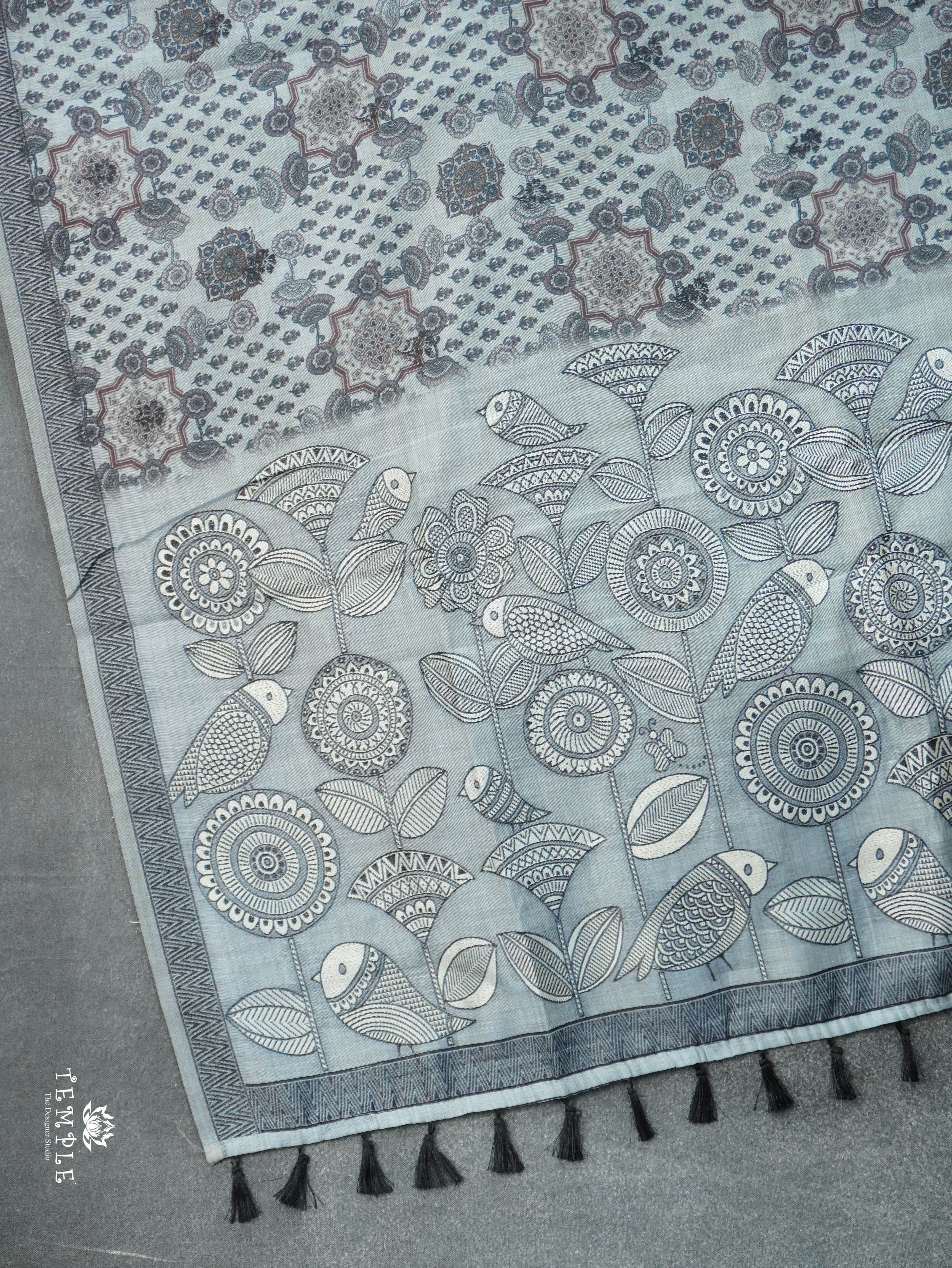 Chanderi Cotton Saree | TTDS3133