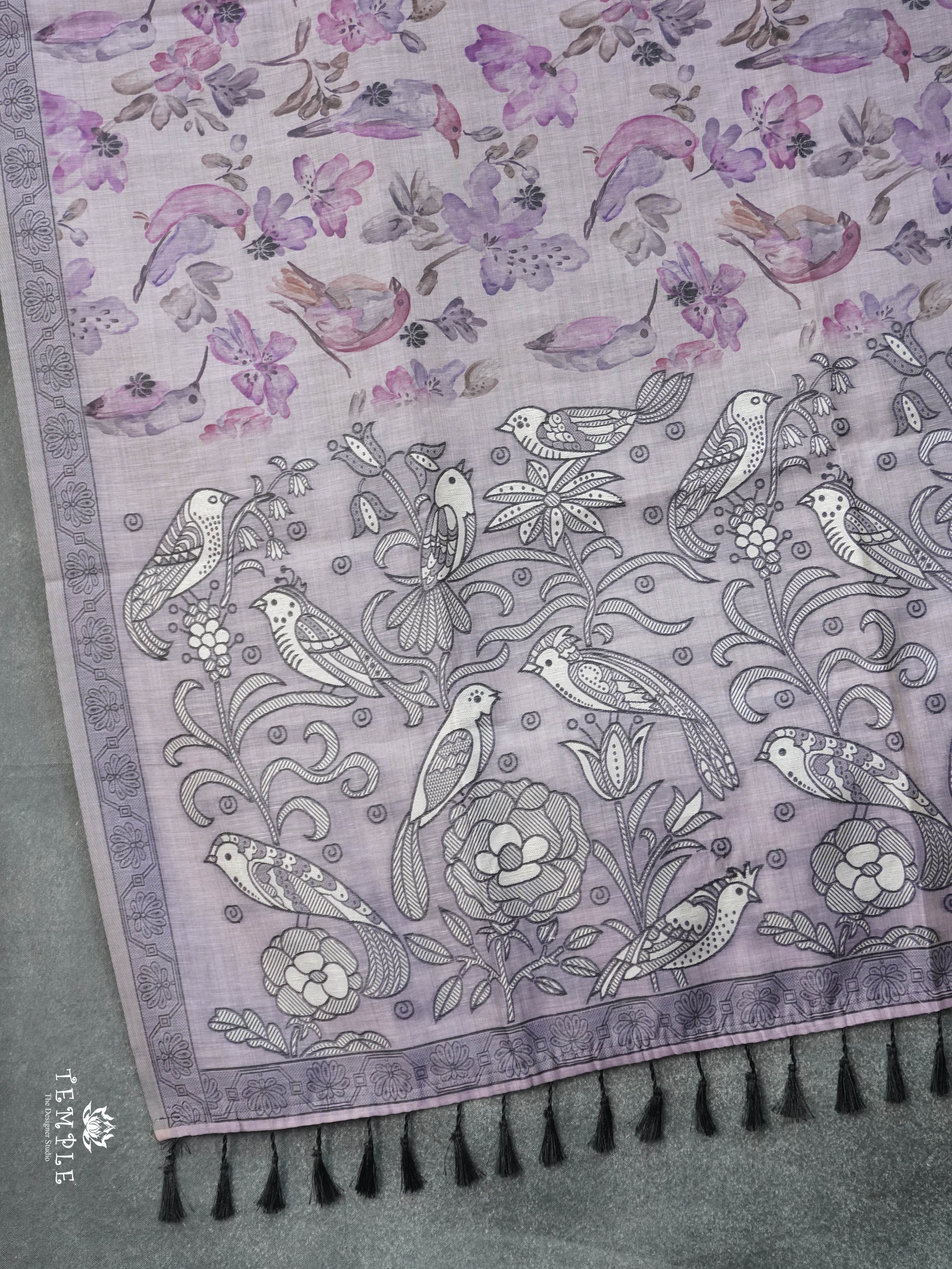 Chanderi Cotton Saree | TTDS3132