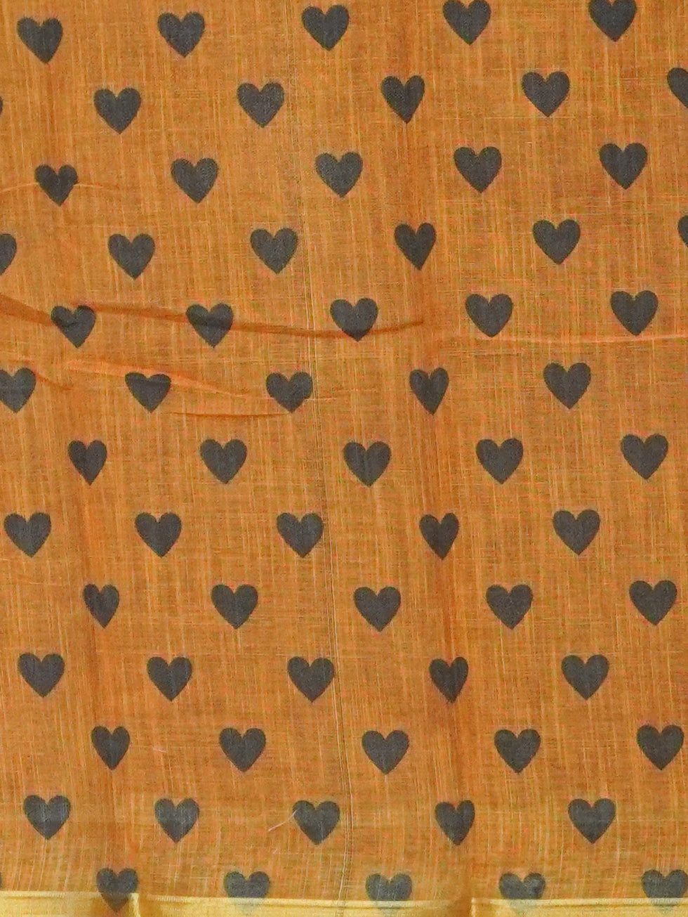 Jute Cotton Saree | TTDS3559
