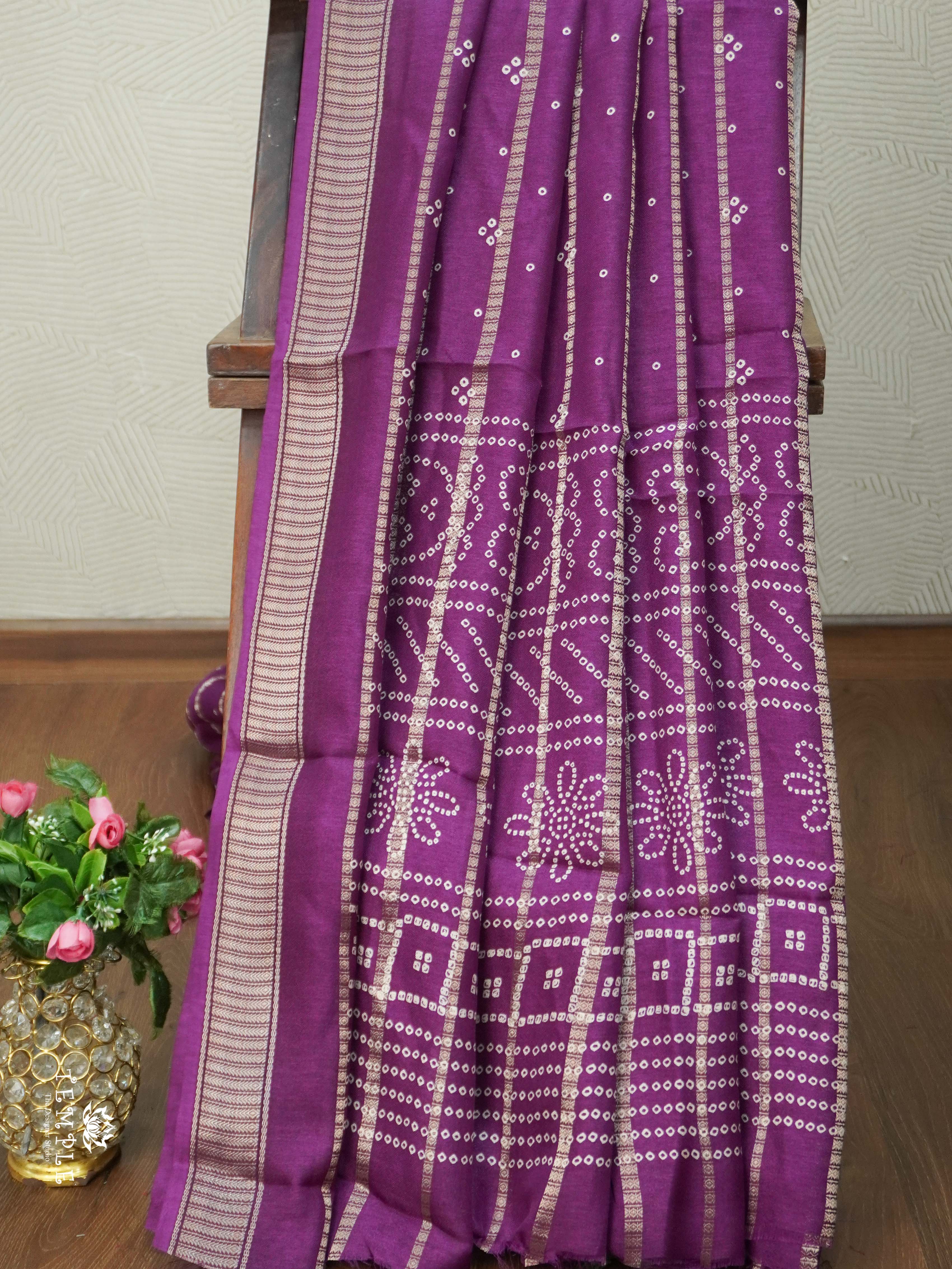 Bandhini Design Georgette Saree | TTDS2644