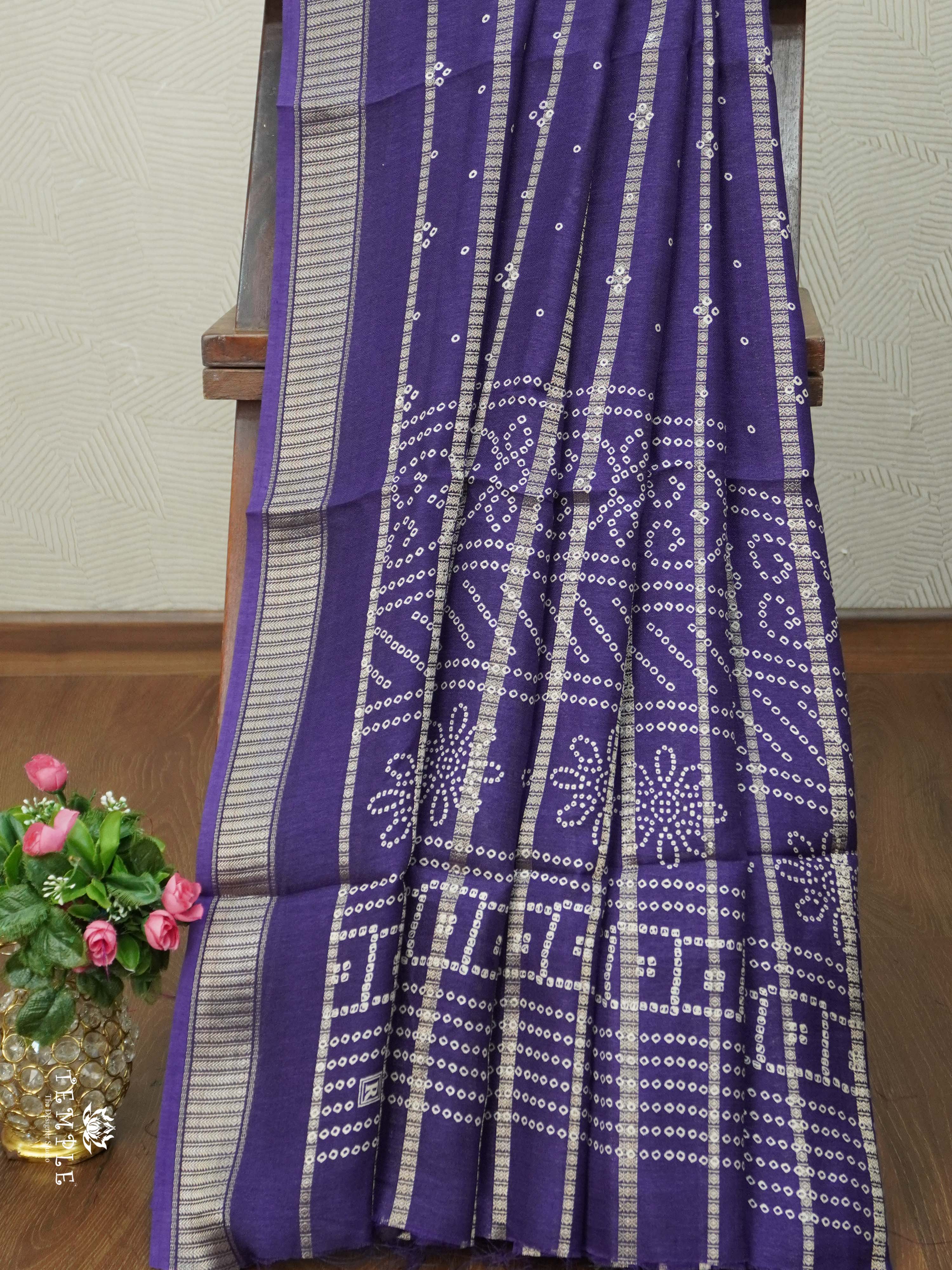 Bandhini Design Georgette Saree | TTDS2644