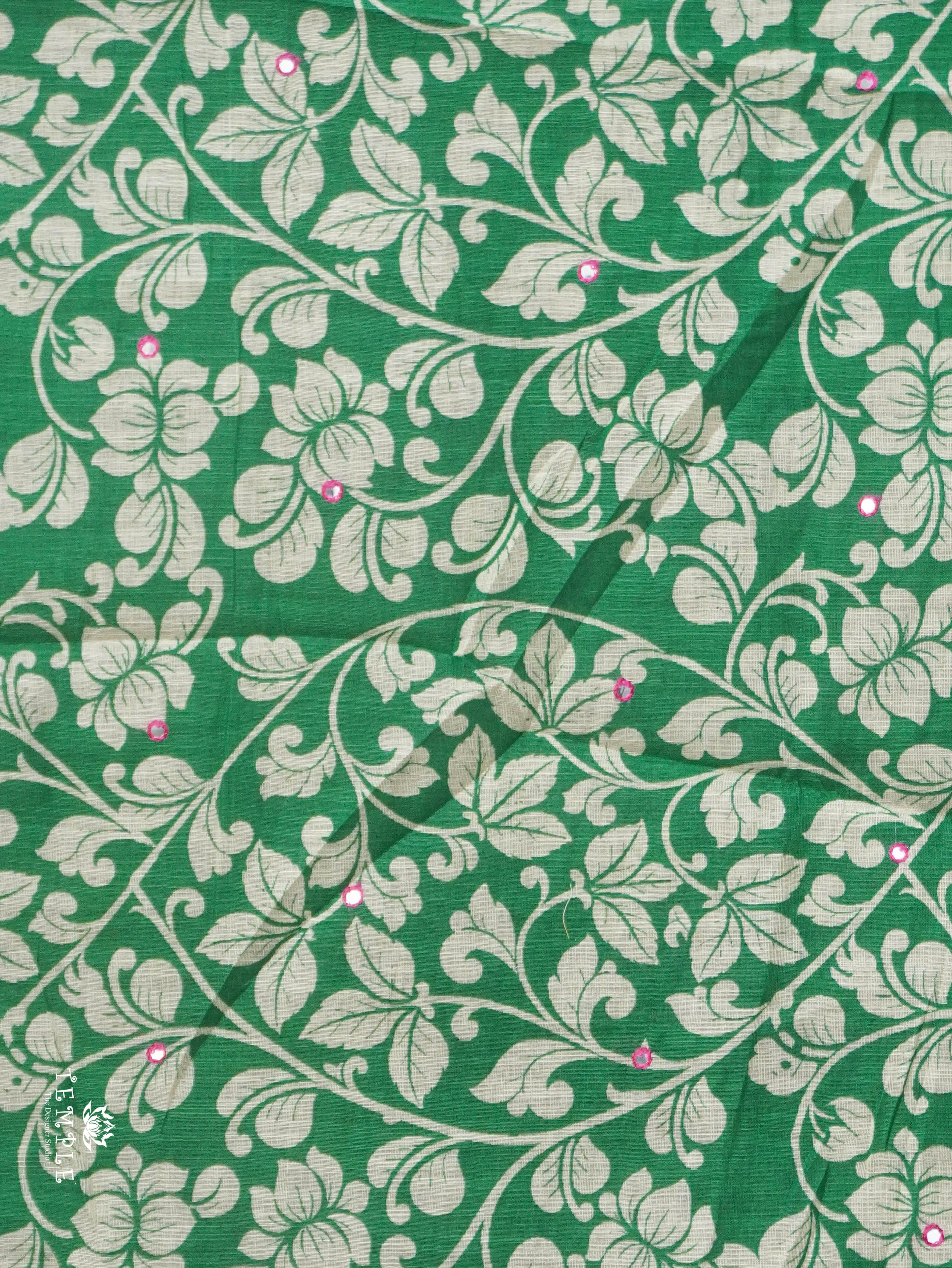 Linen Cotton Saree | TTDS3143