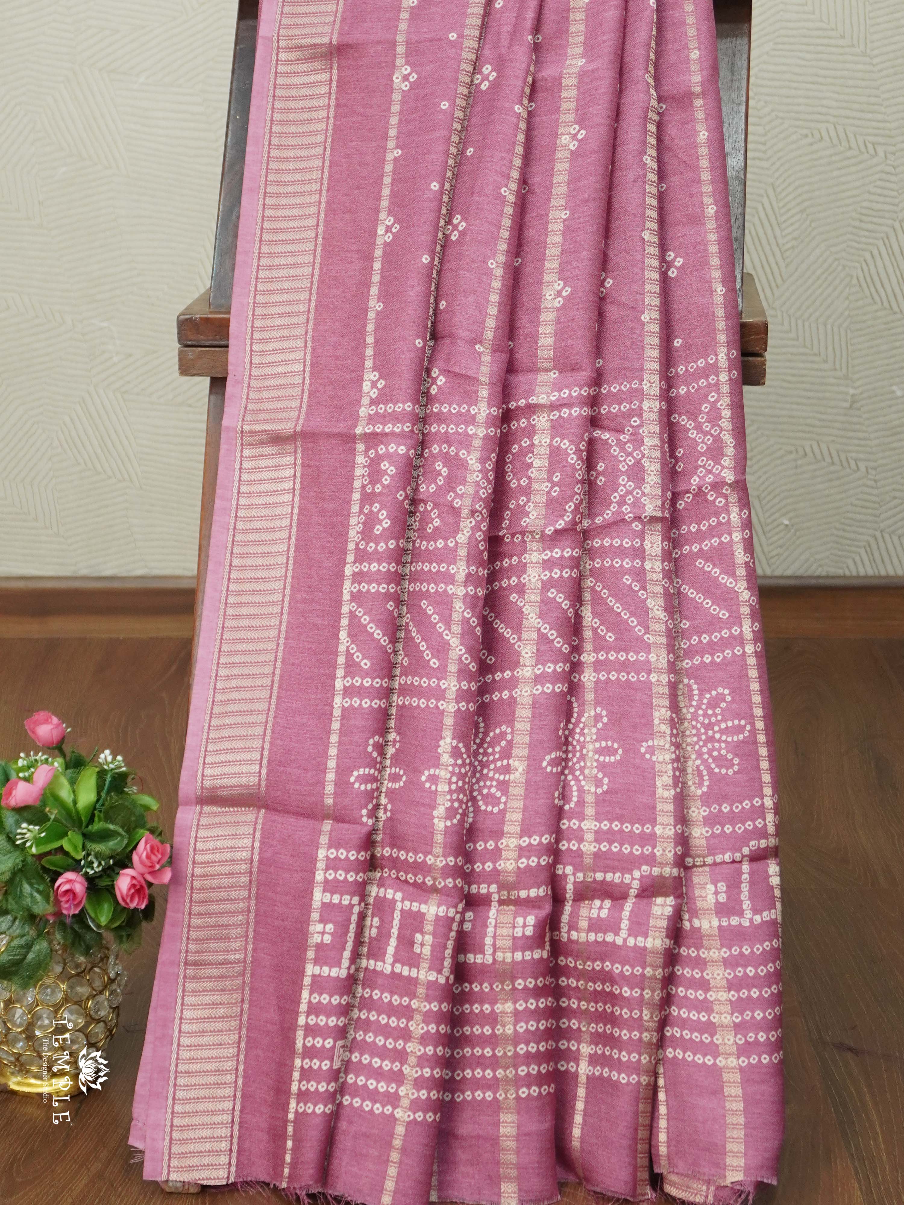 Bandhini Design Georgette Saree | TTDS2644