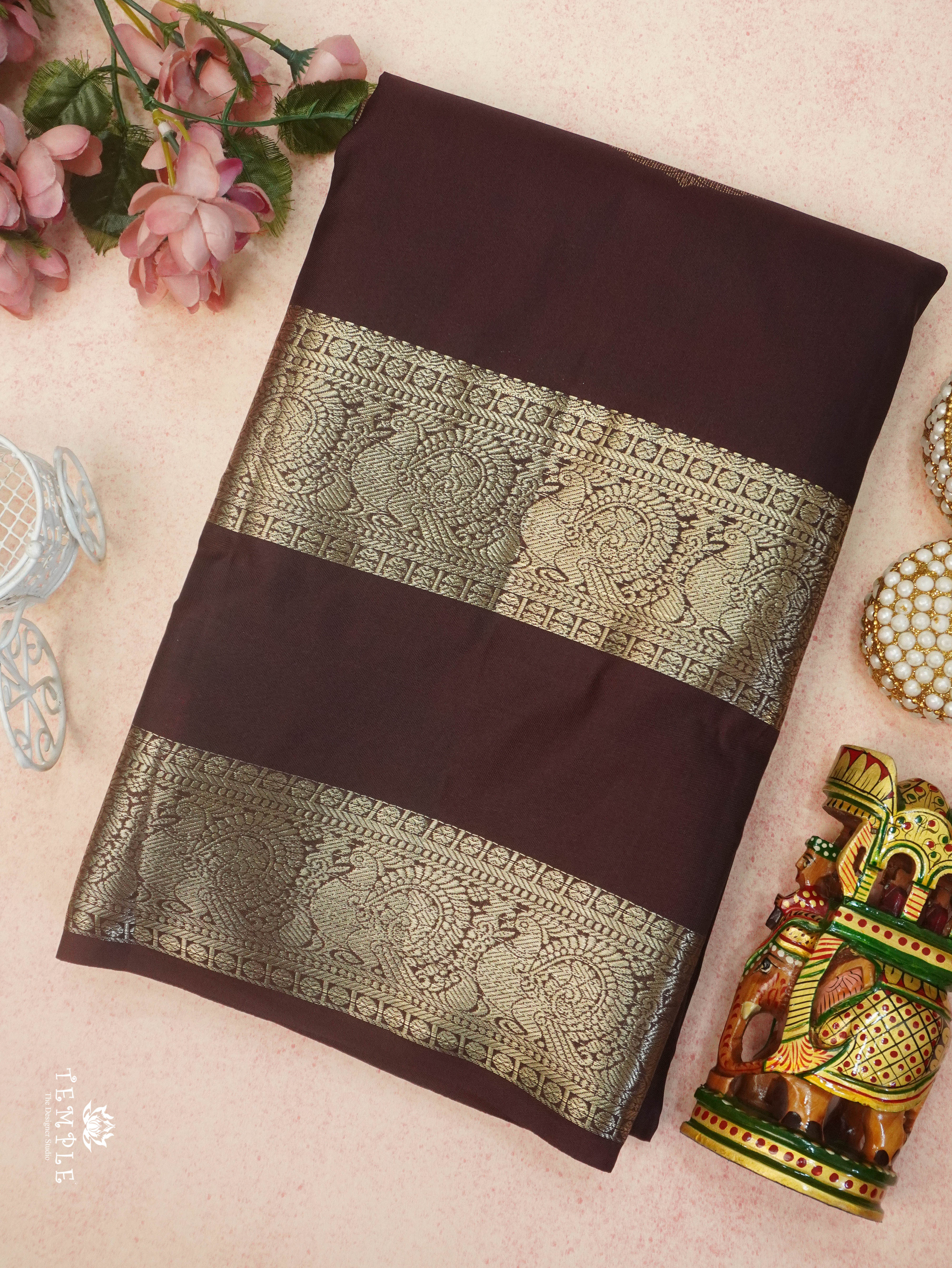 Semi Kanchi Silk Saree | TTDS3141