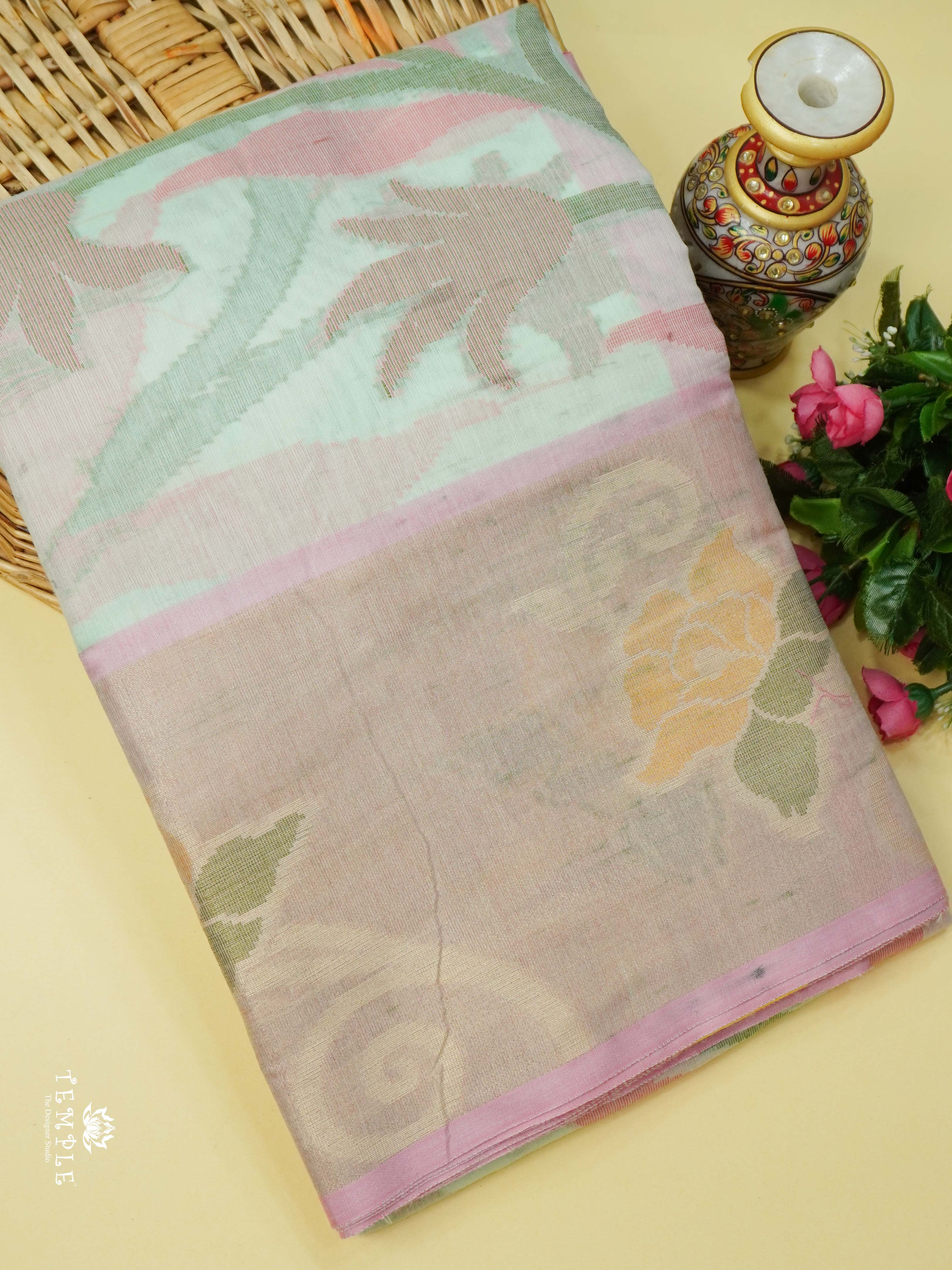 Pochampally Chanderi Cotton Saree | TTDS1103
