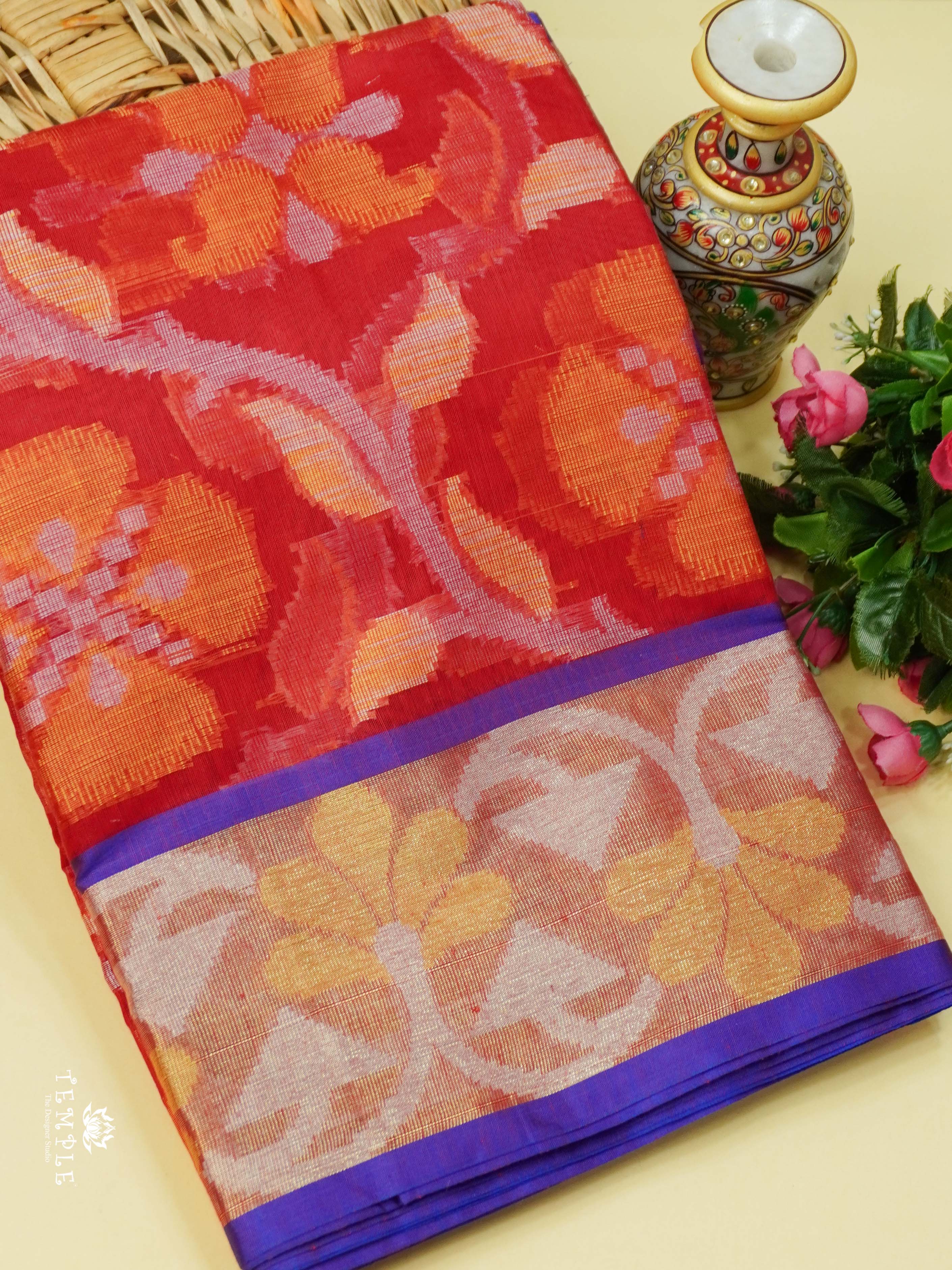Pochampally Chanderi Cotton Saree | TTDS1103