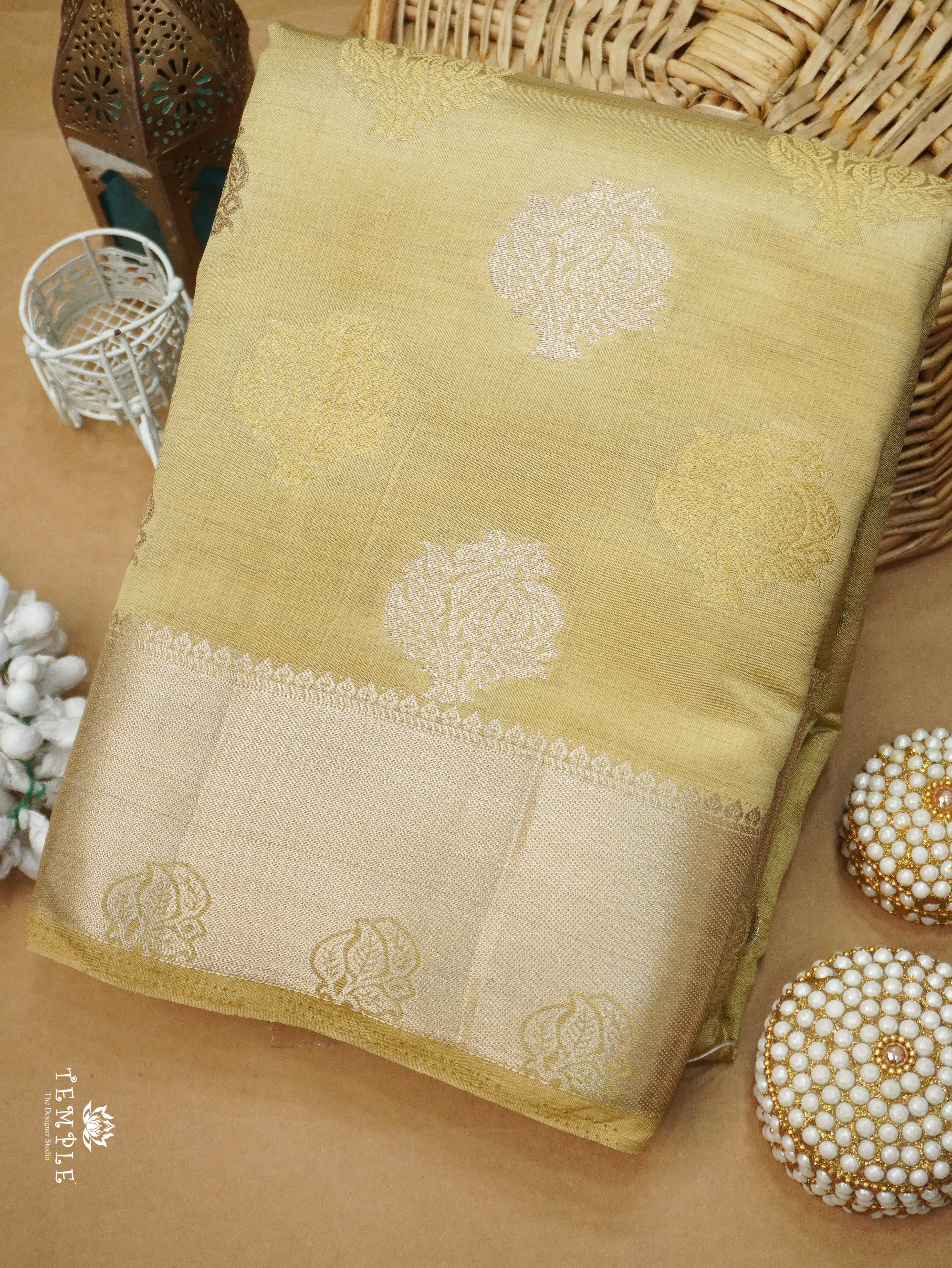 Semi Tussar Silk Saree | TTDS3144
