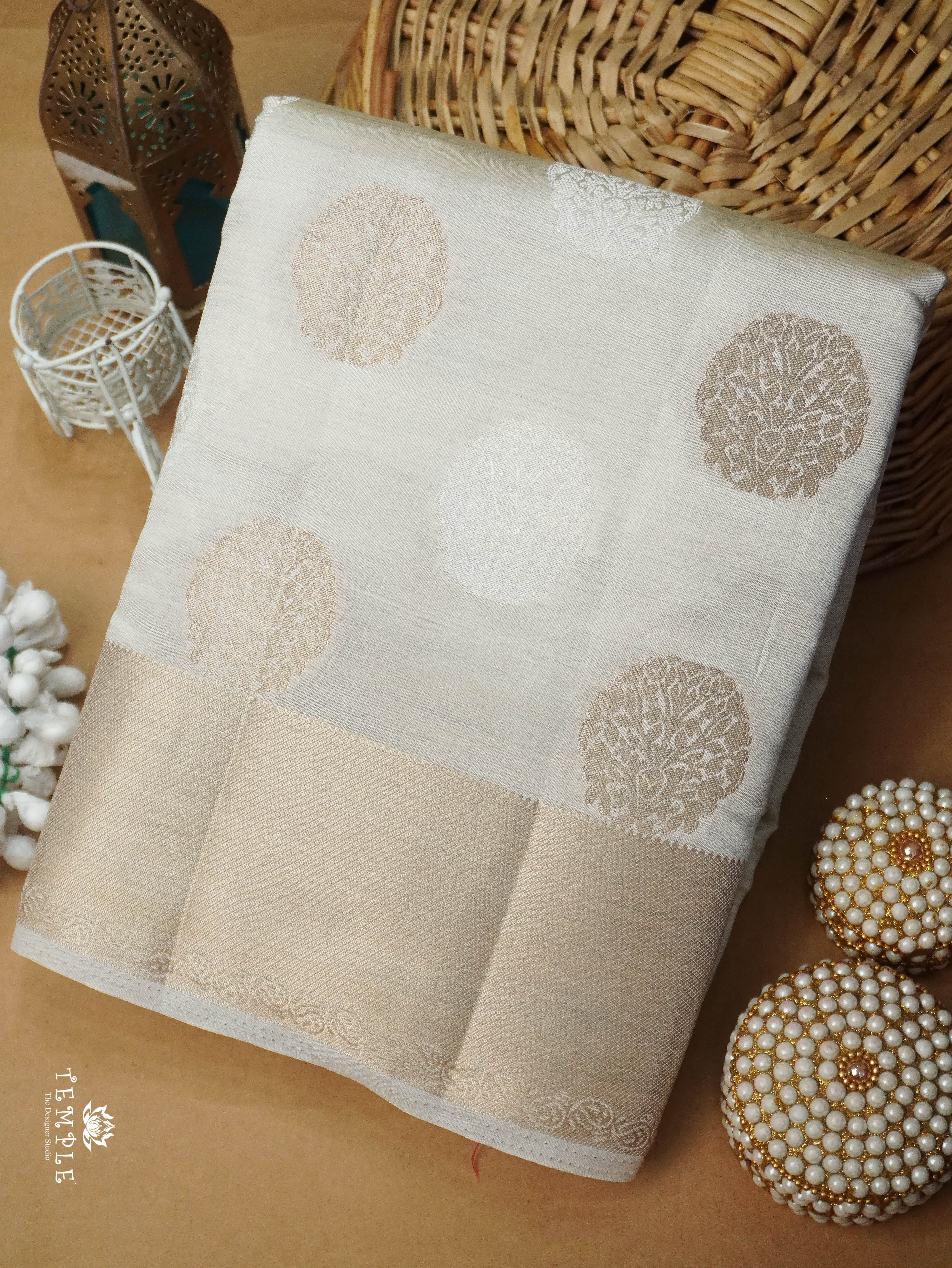 Semi Tussar Silk Saree | TTDS3145