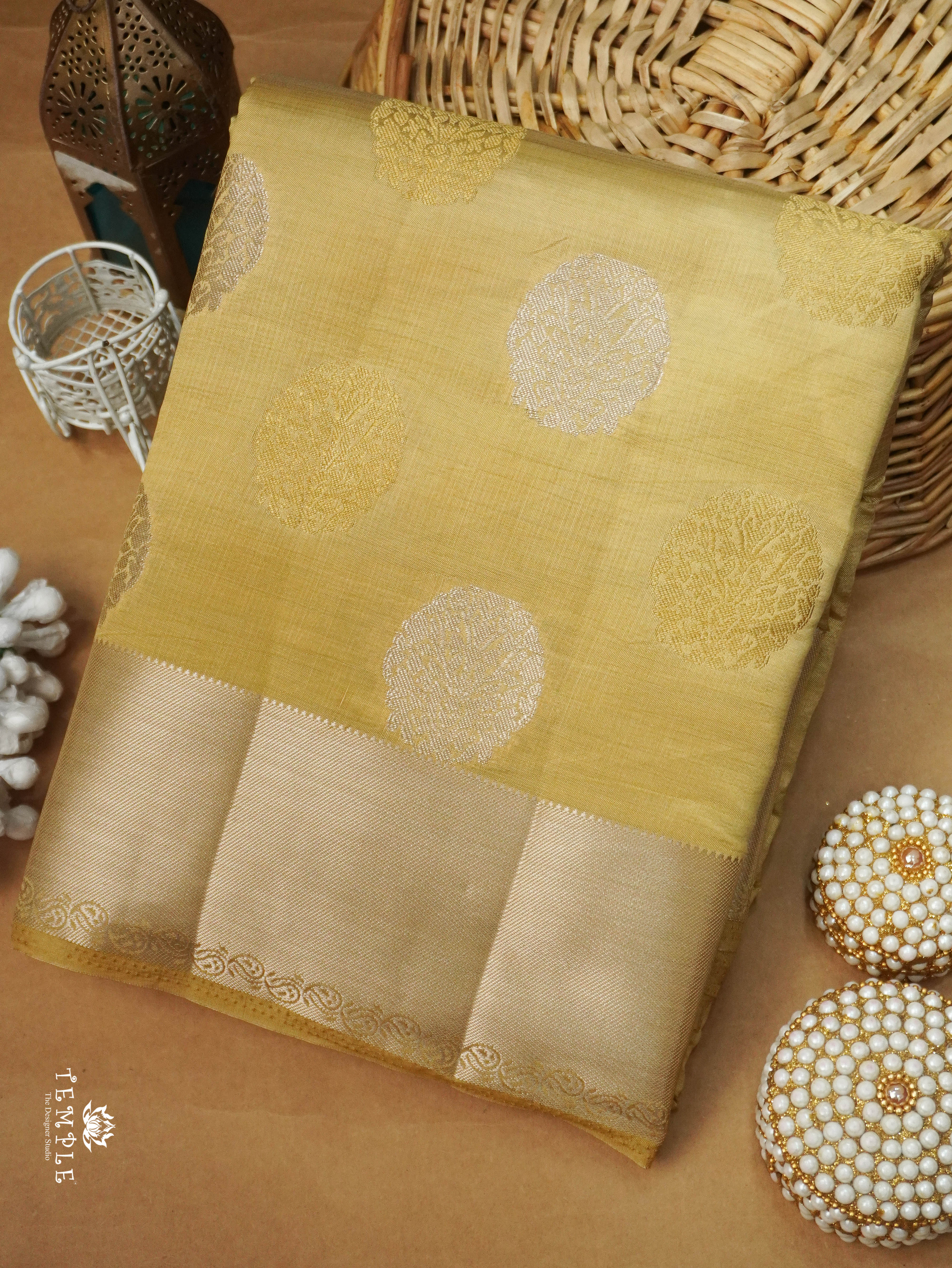 Semi Tussar Silk Saree | TTDS3145