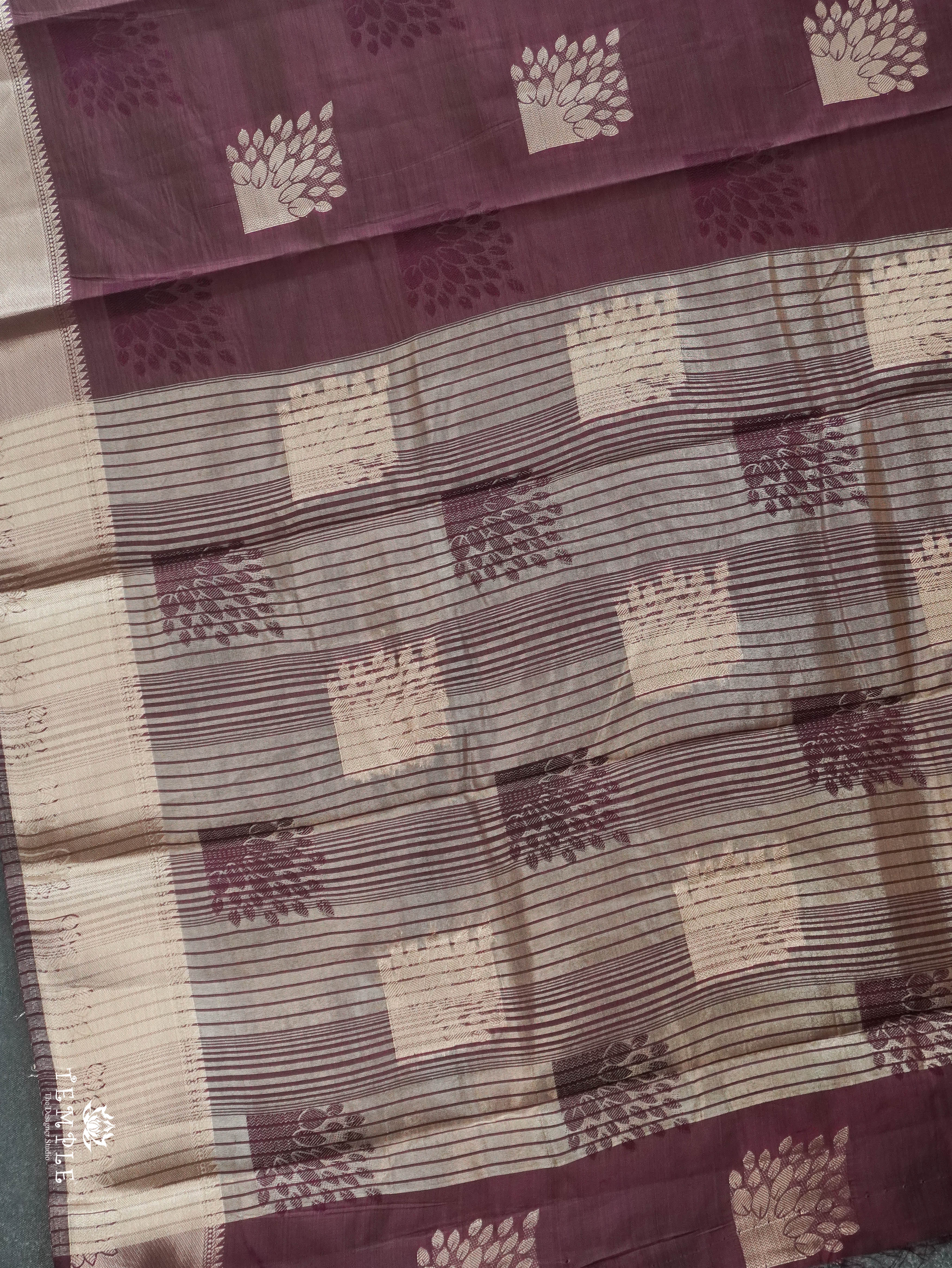 Semi Tussar Silk Saree | TTDS2860