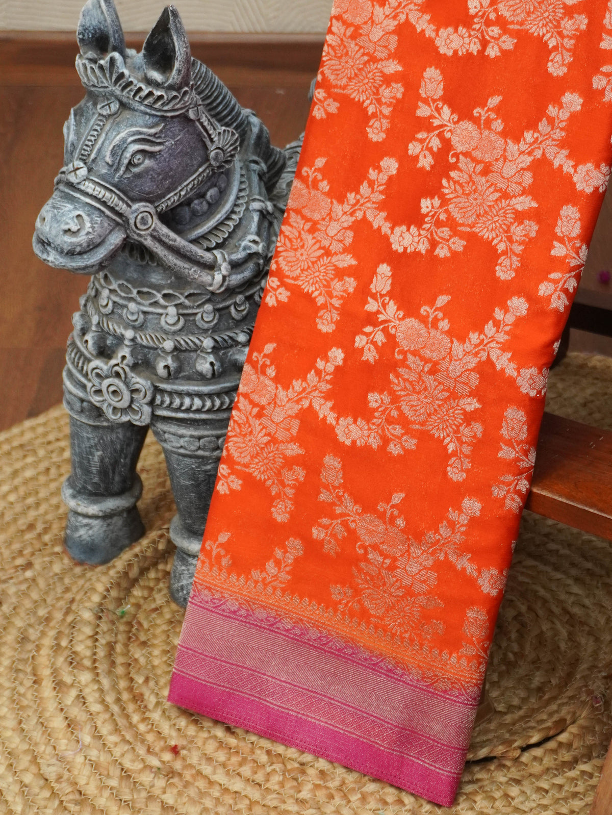 Viscose Georgette Saree | TTDS3560