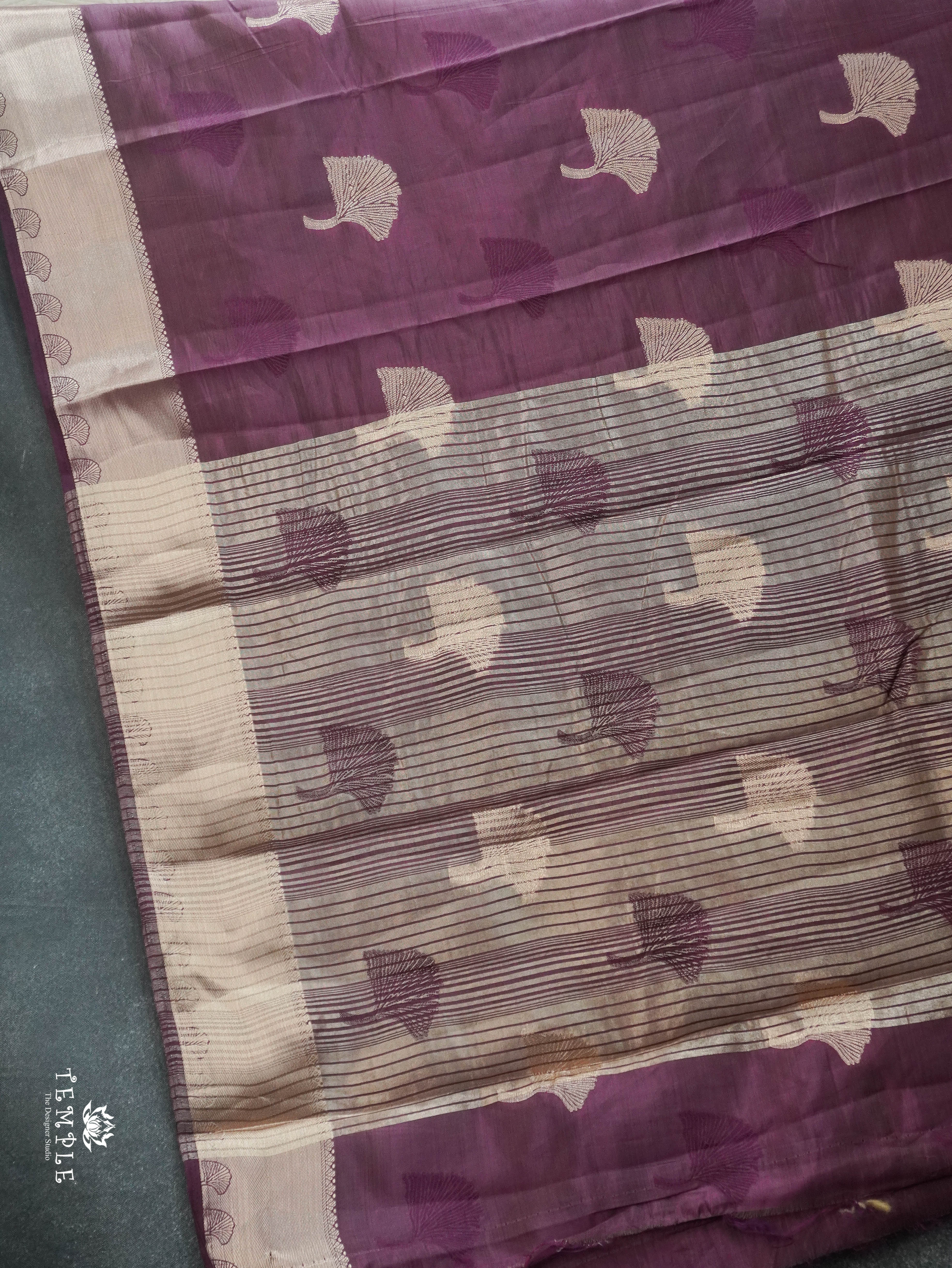 Semi Tussar Silk Saree | TTDS3146