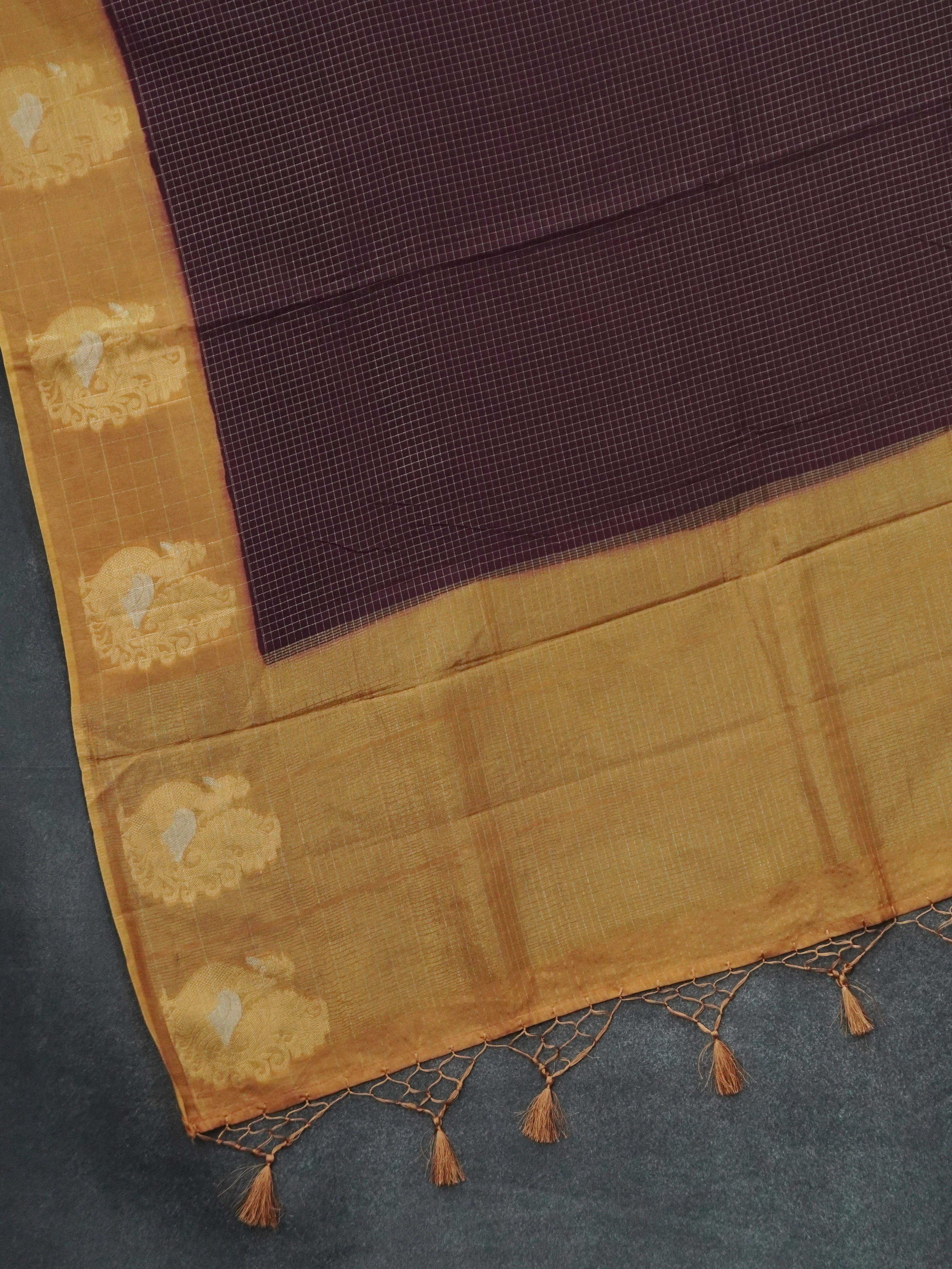 Mysore Crepe Silk Saree | TTDS3139