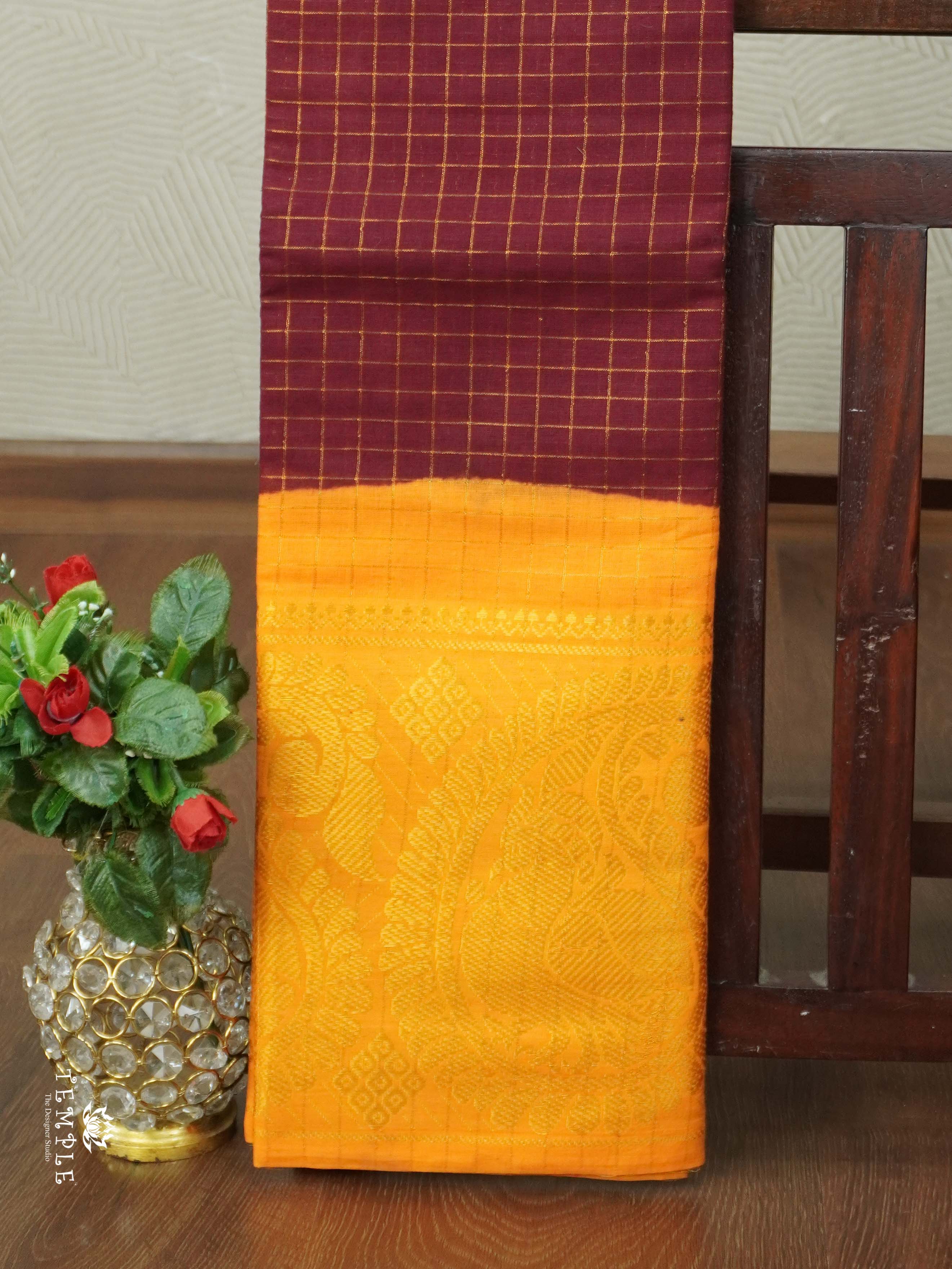 Chettinad Cotton Saree | TTDS2434