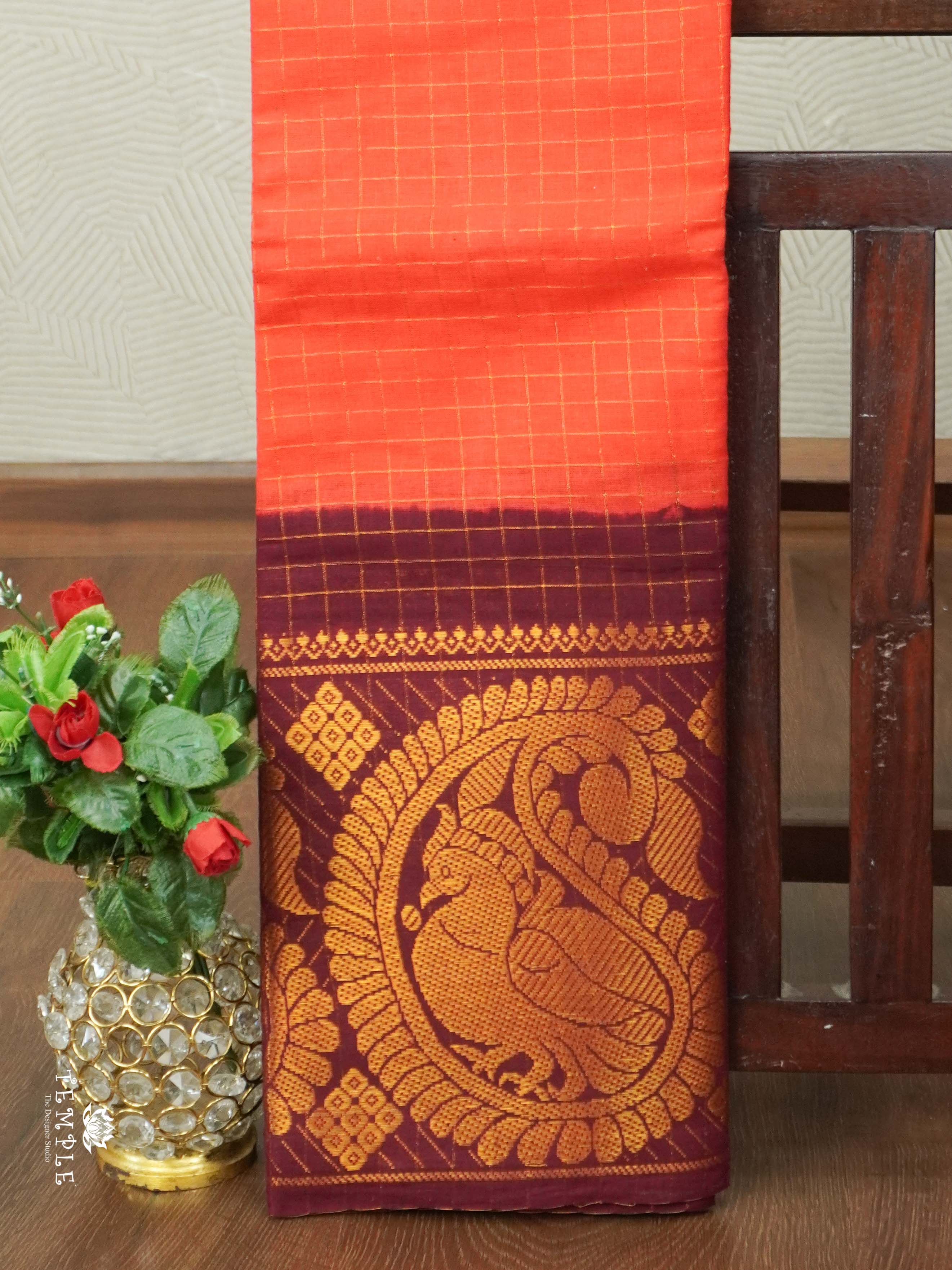 Chettinad Cotton Saree | TTDS2434
