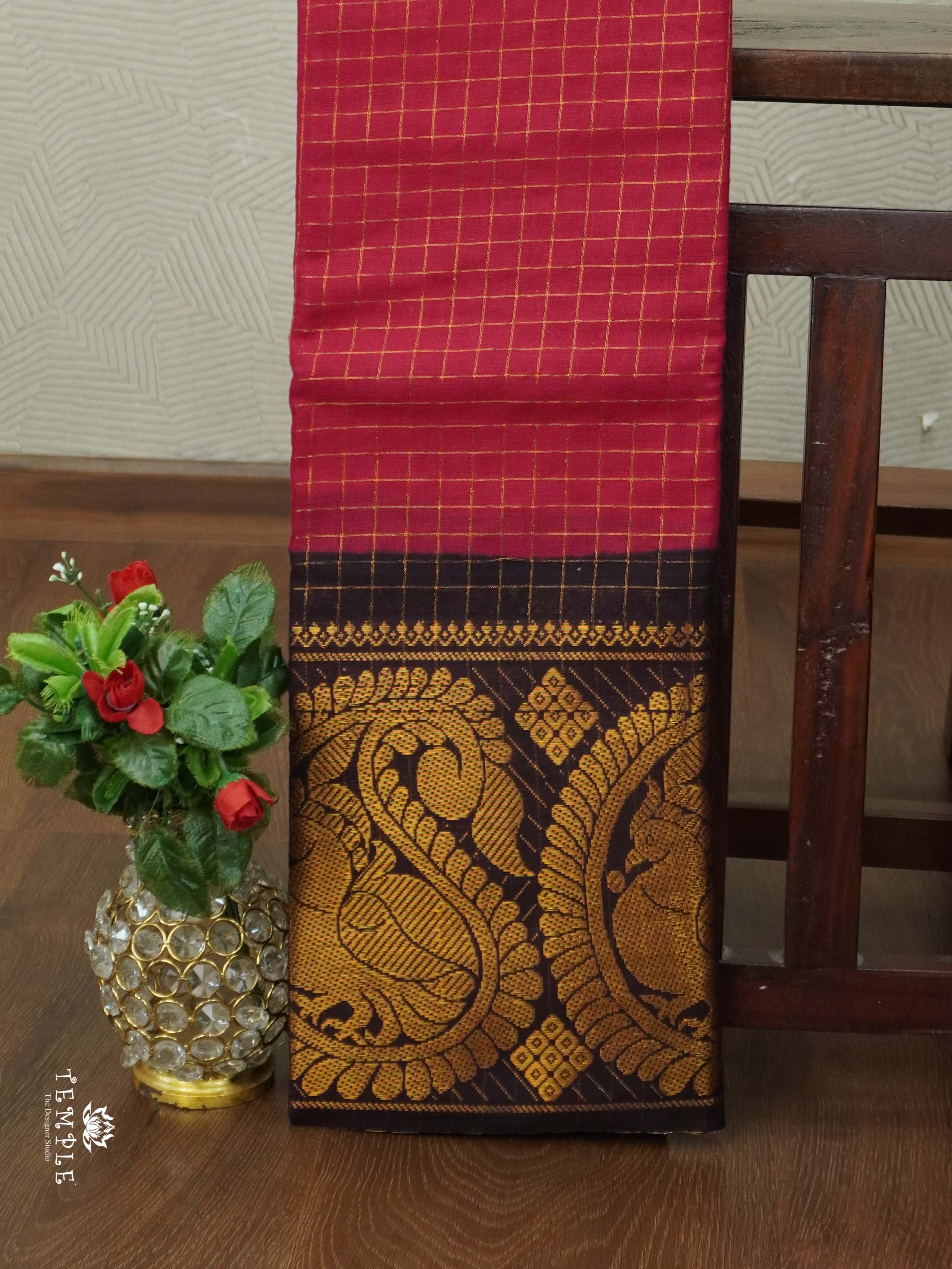 Chettinad Cotton Saree | TTDS2434