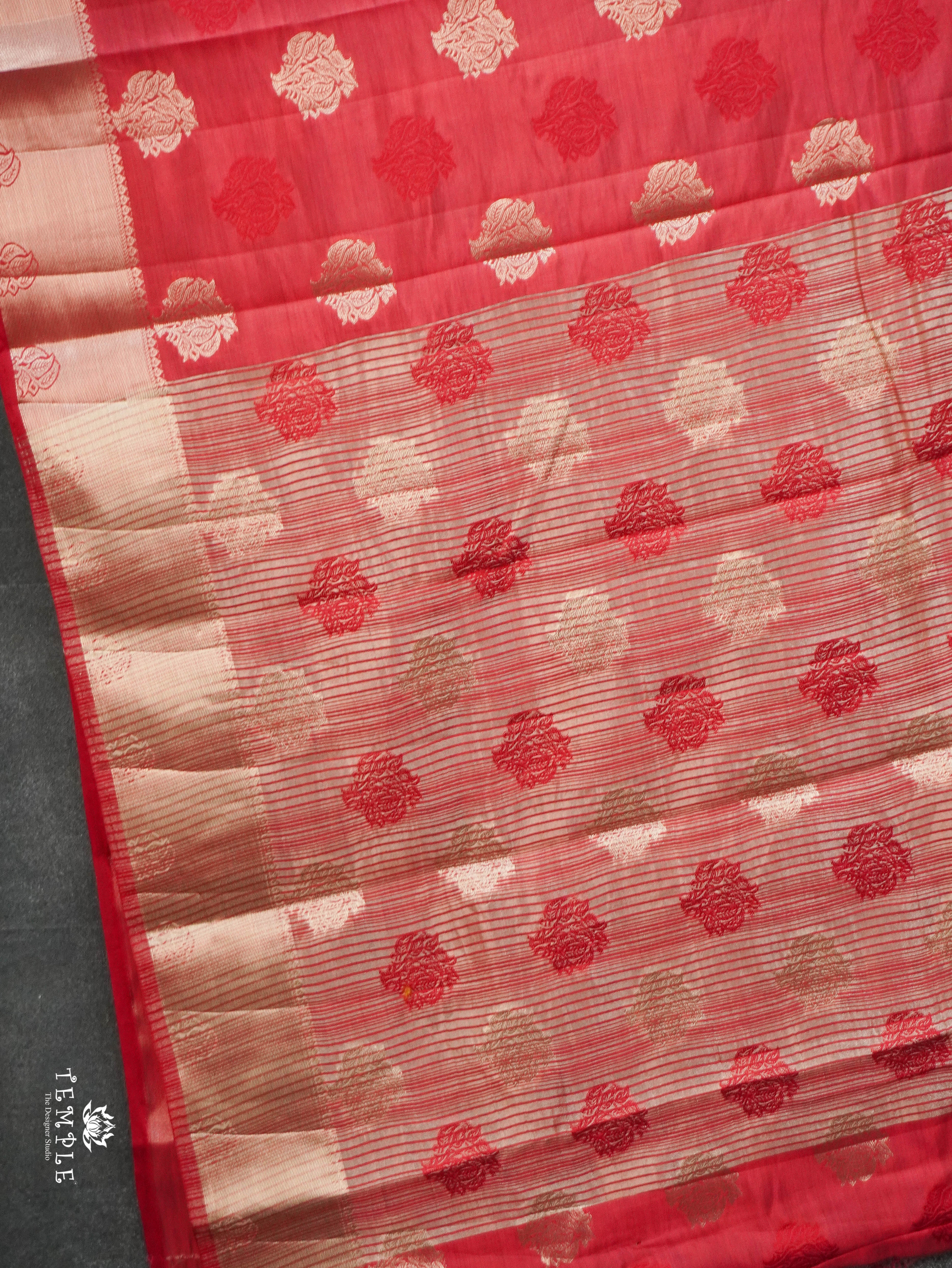Semi Tussar Silk Saree | TTDS3144