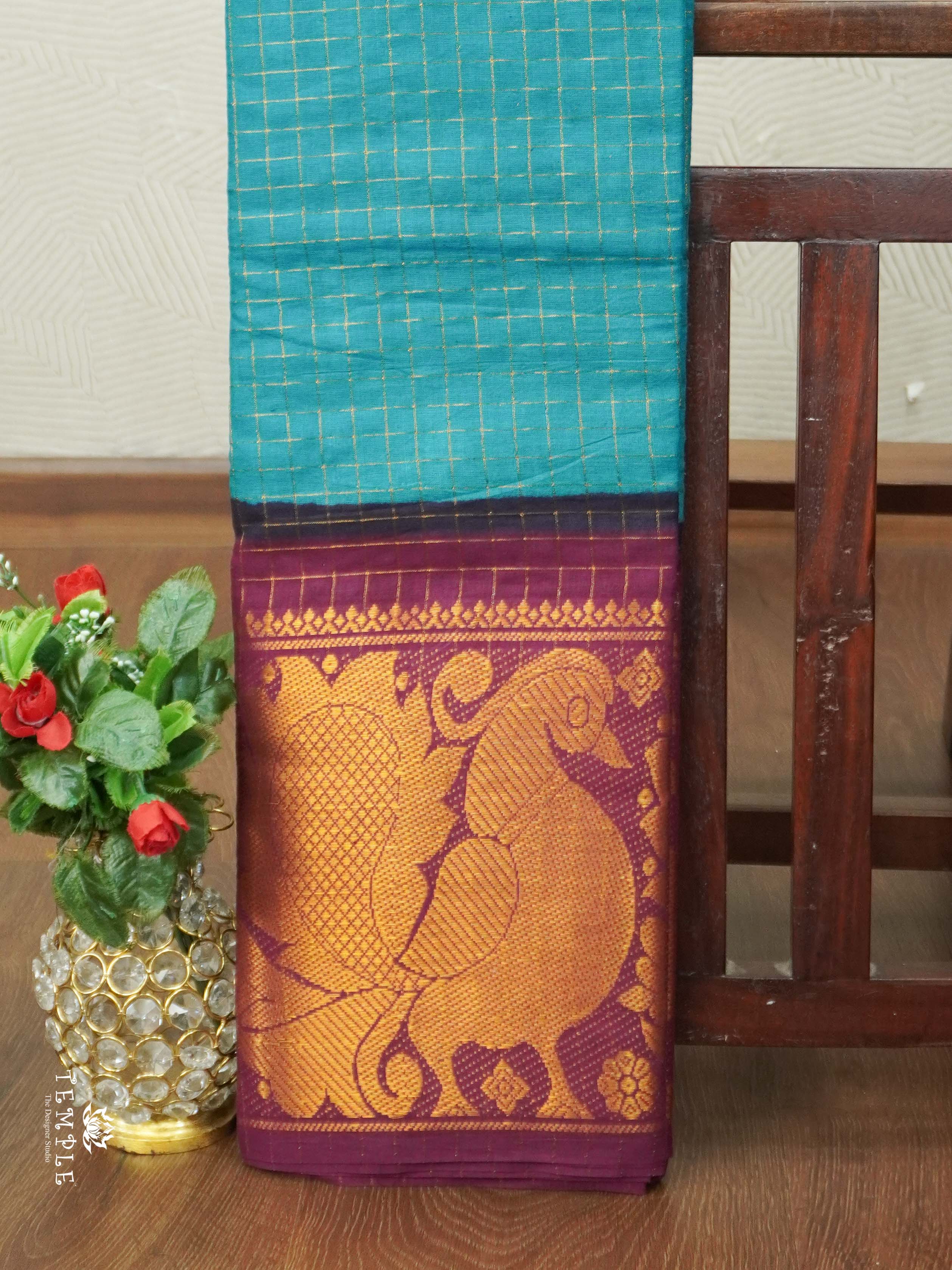Chettinad Cotton Saree | TTDS2434