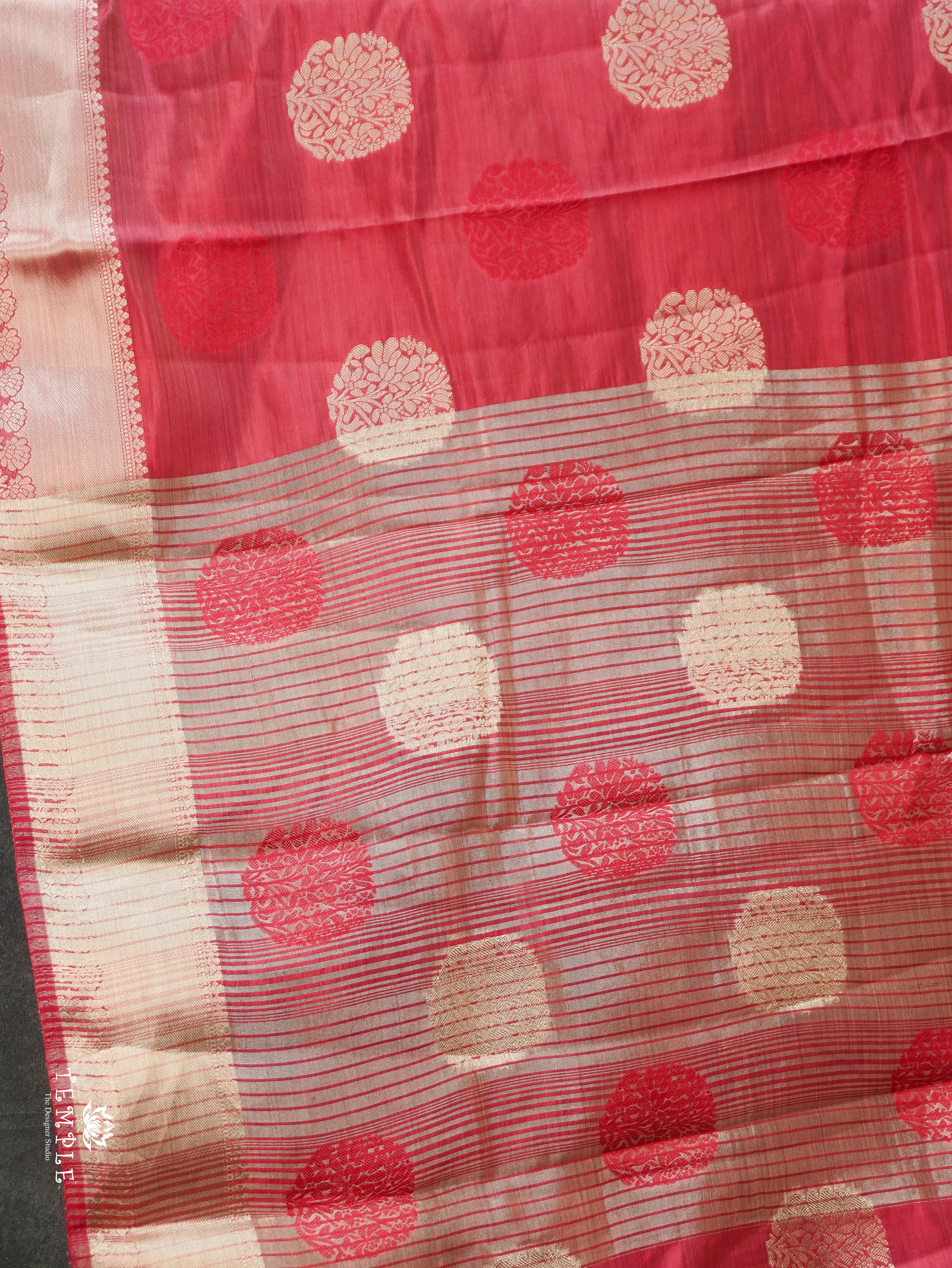 Semi Tussar Silk Saree | TTDS3147
