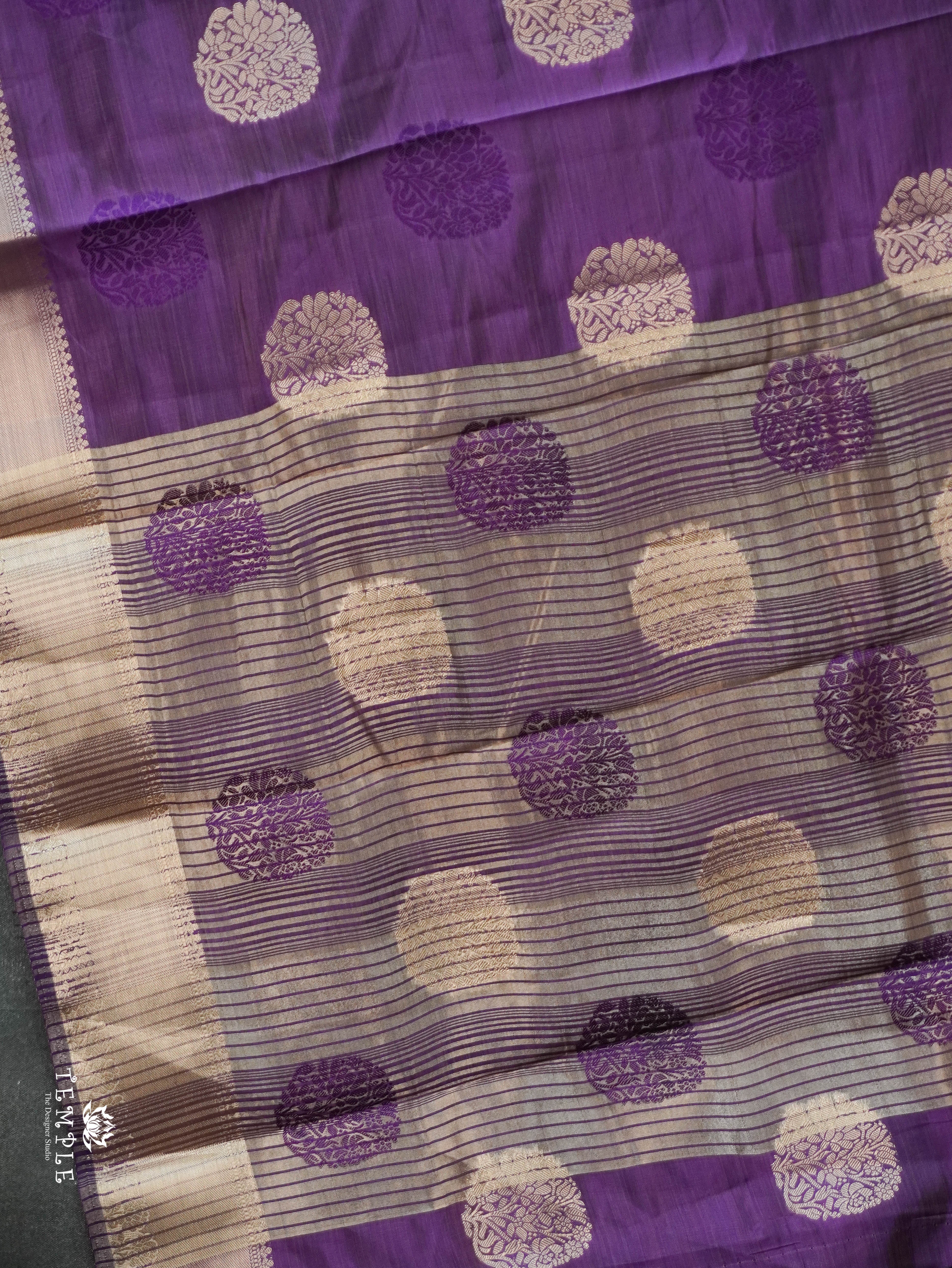 Semi Tussar Silk Saree | TTDS3147