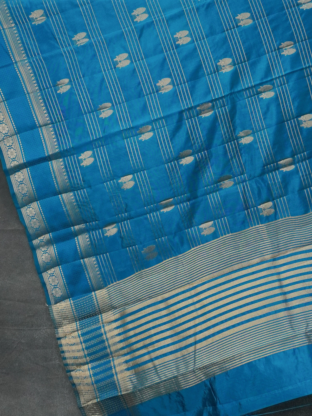 Semi Tussar Silk Saree | TTDS3563