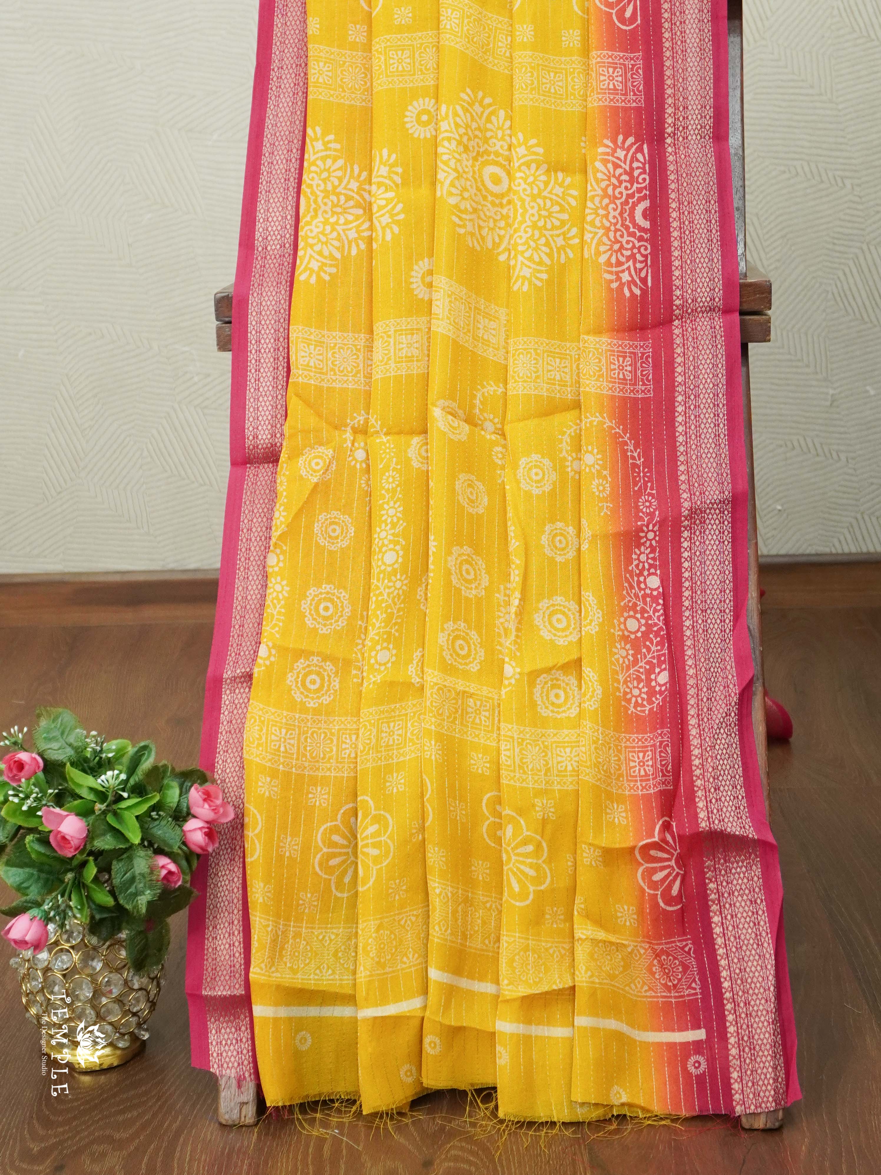 Printed Georgette Saree | TTDS2653