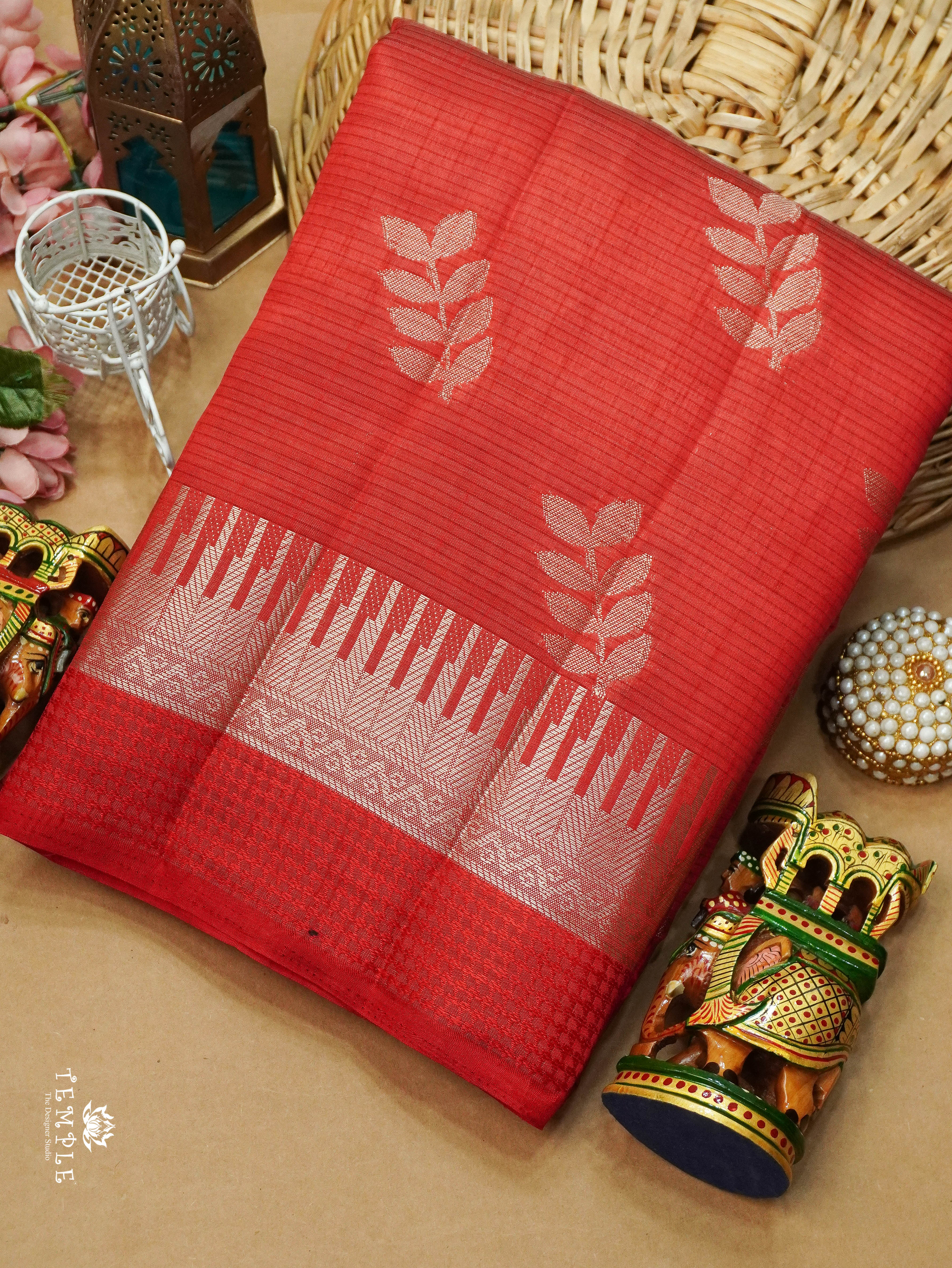 Semi Tussar Silk Saree | TTDS3148