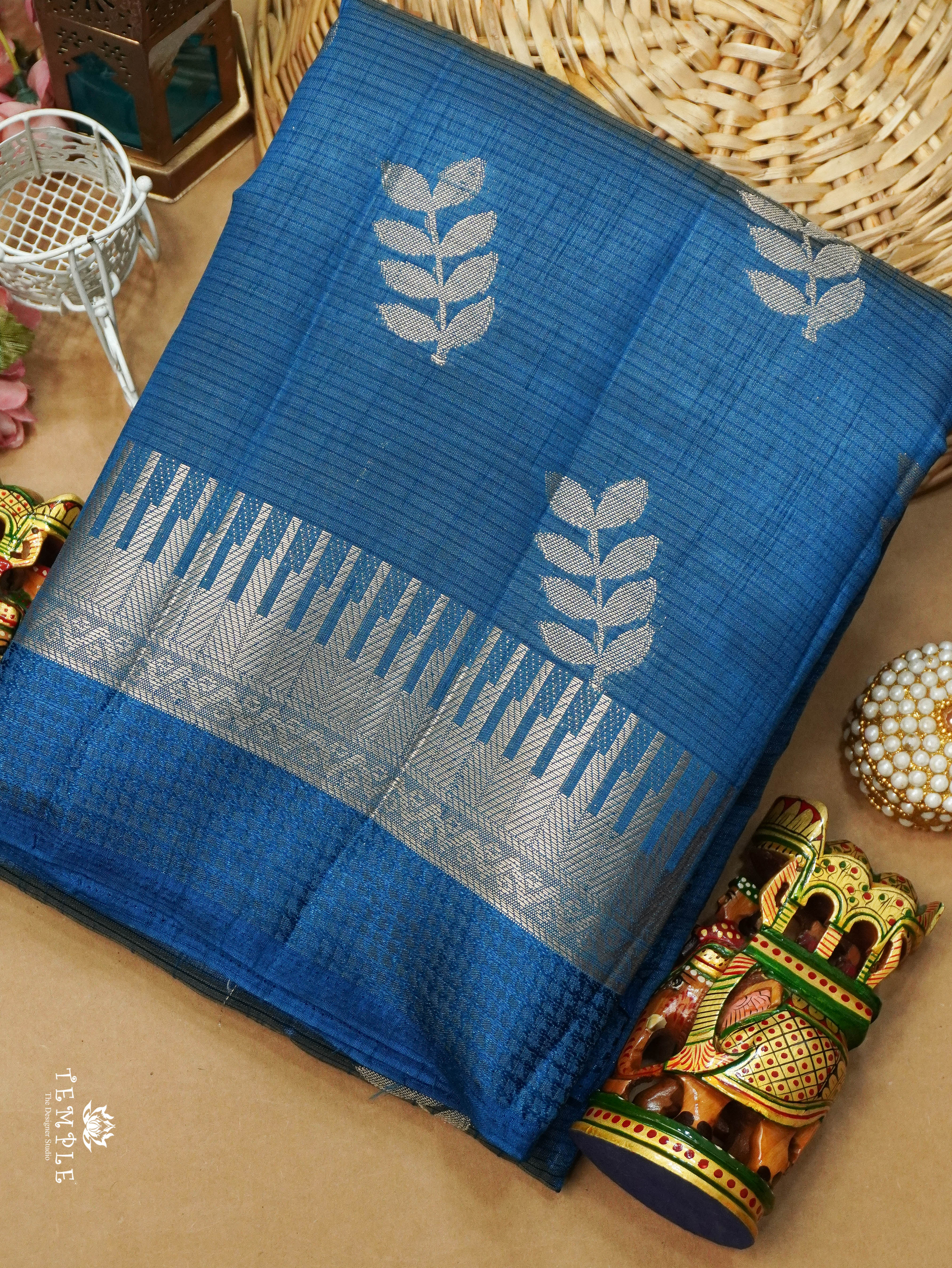 Semi Tussar Silk Saree | TTDS3148