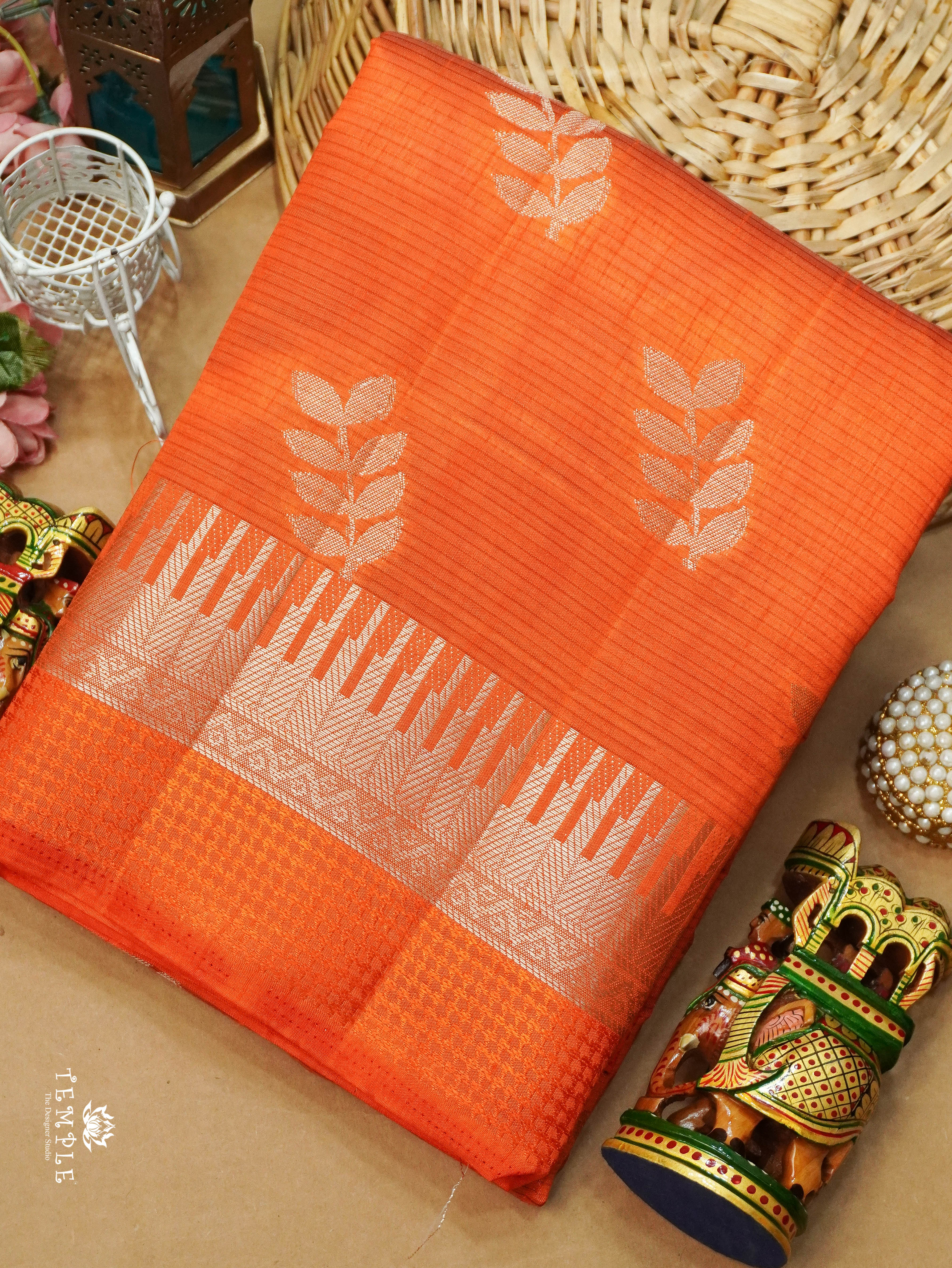 Semi Tussar Silk Saree | TTDS3148
