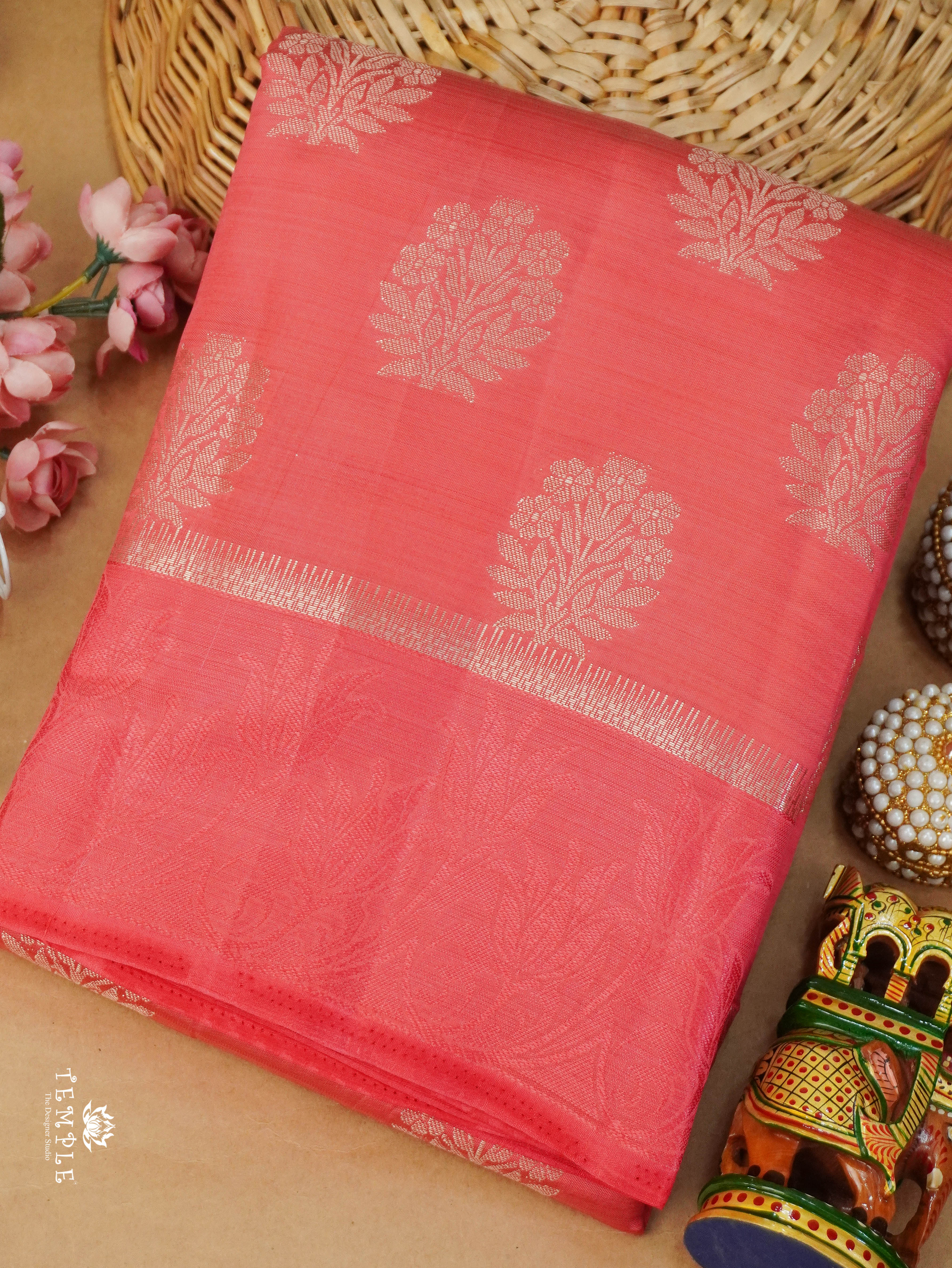 Semi Tussar Silk Saree | TTDS2686