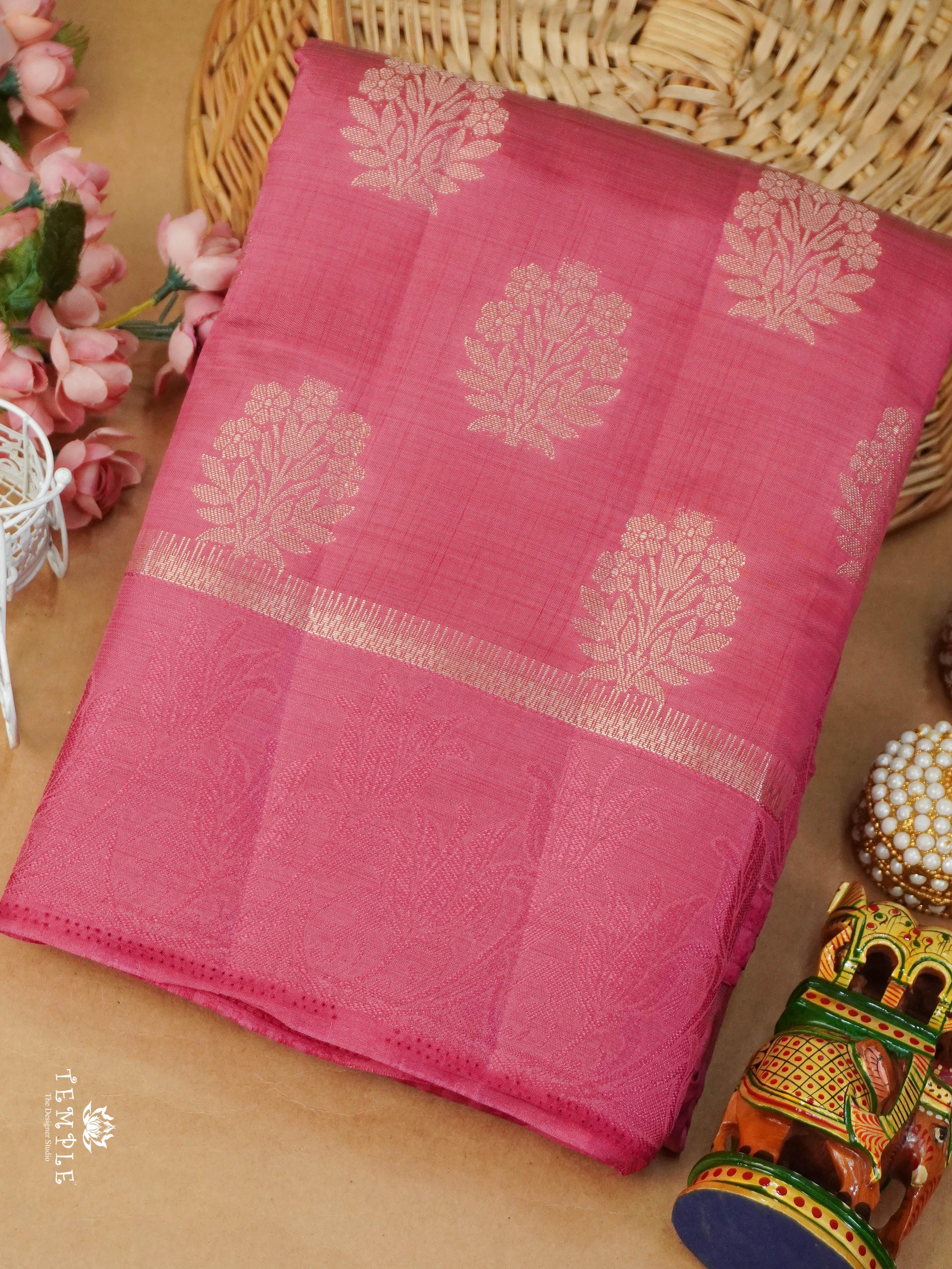 Semi Tussar Silk Saree | TTDS2686