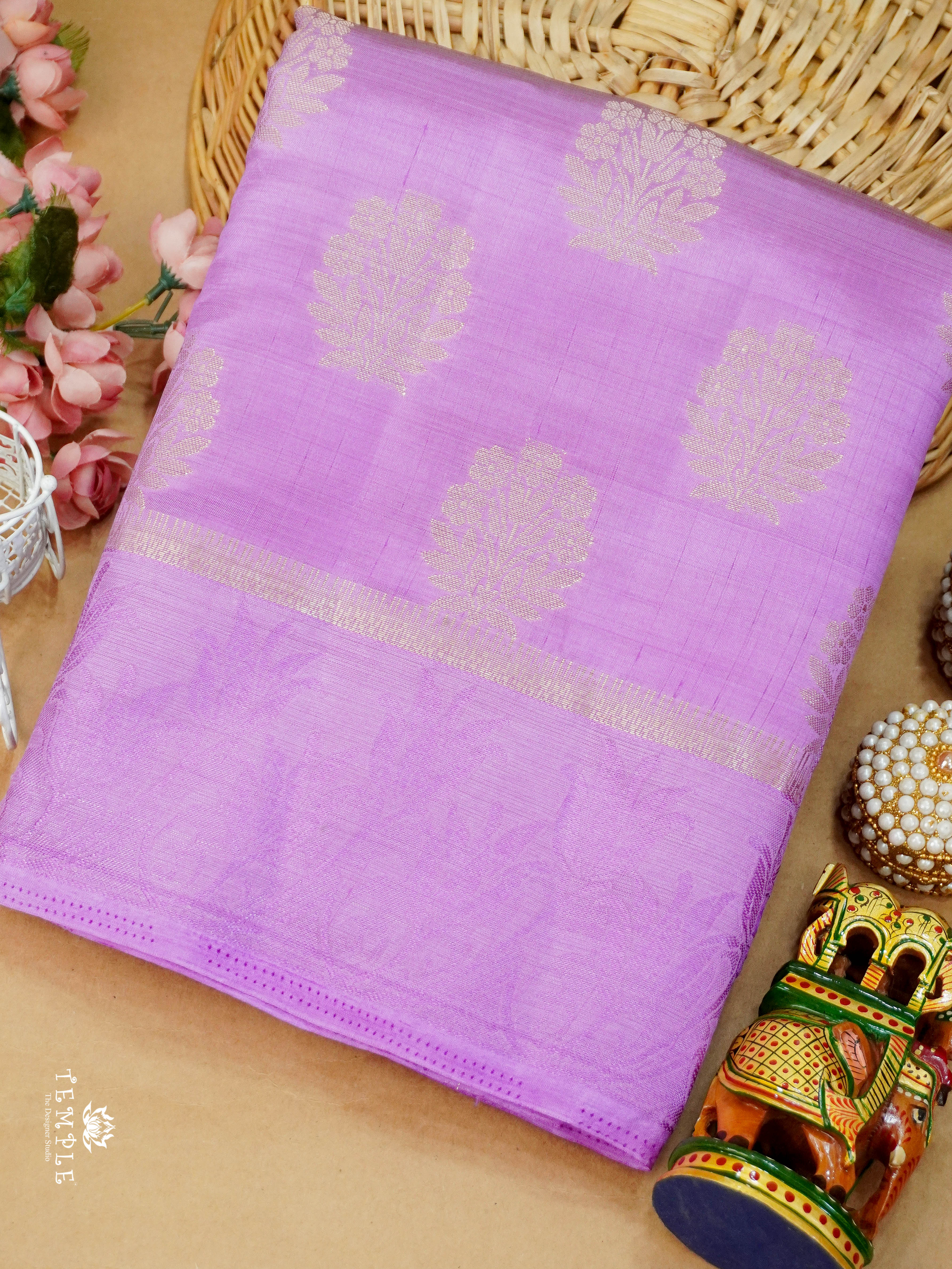 Semi Tussar Silk Saree | TTDS2686