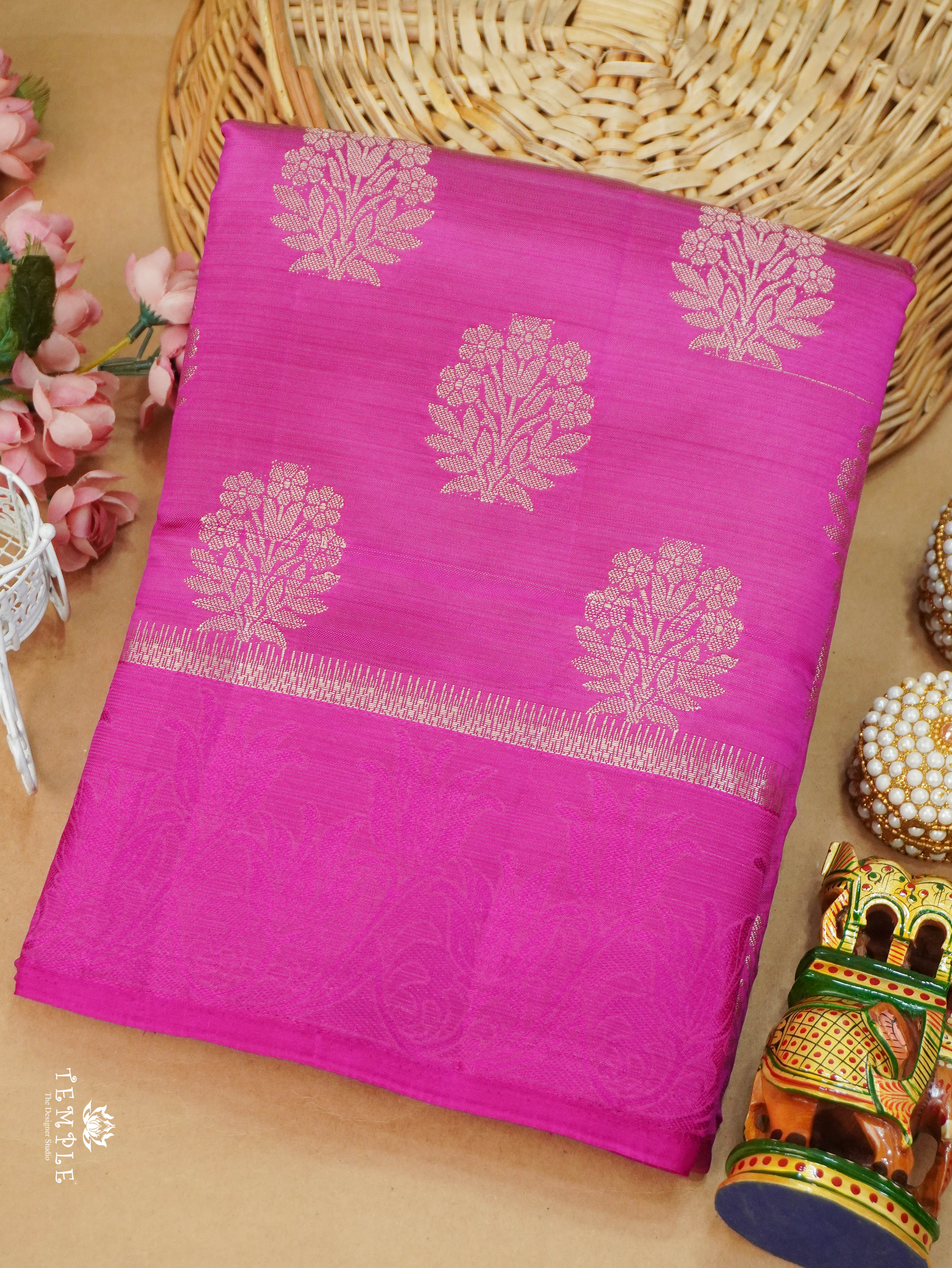 Semi Tussar Silk Saree | TTDS2686