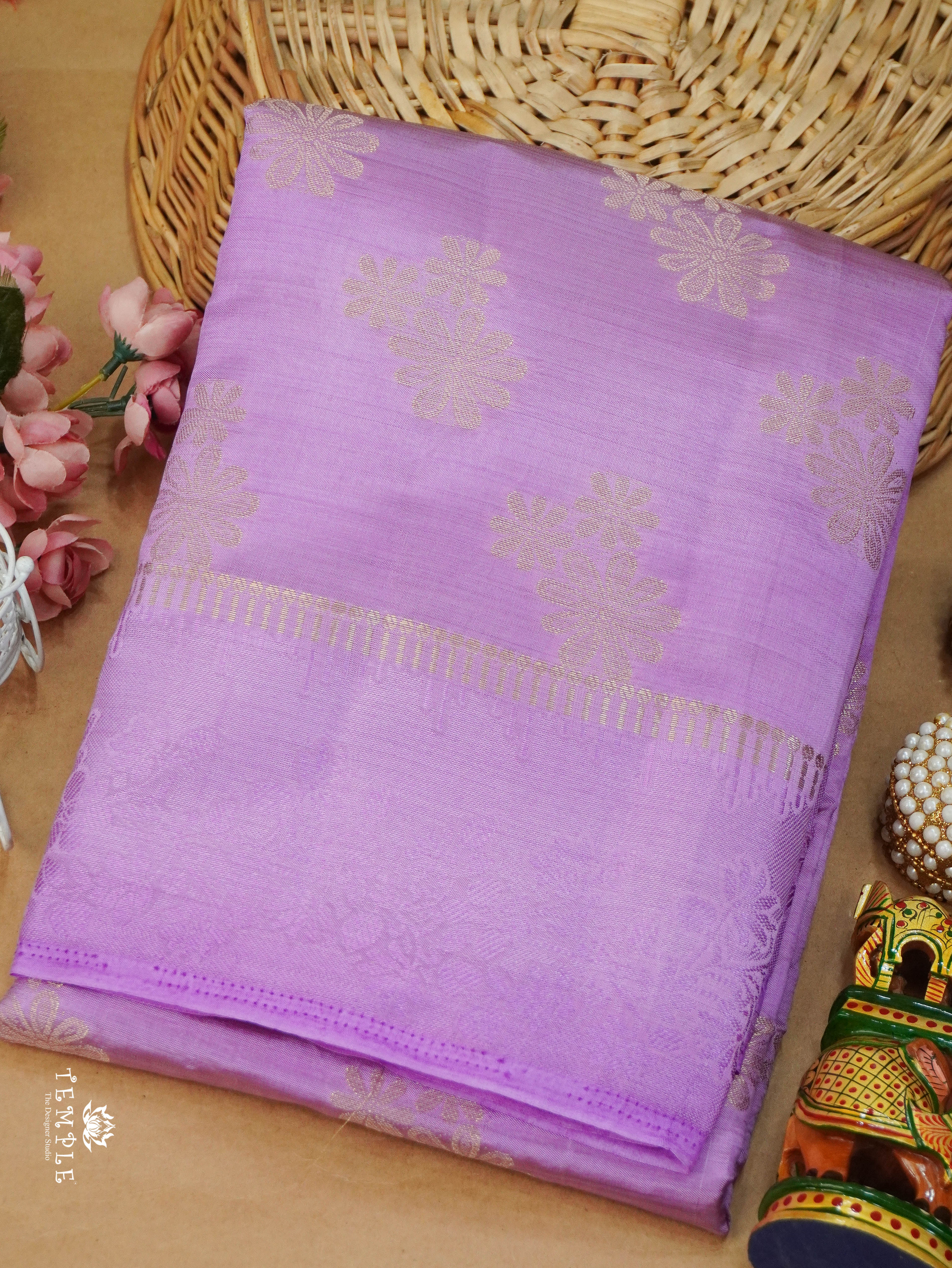 Semi Tussar Silk Saree | TTDS3149