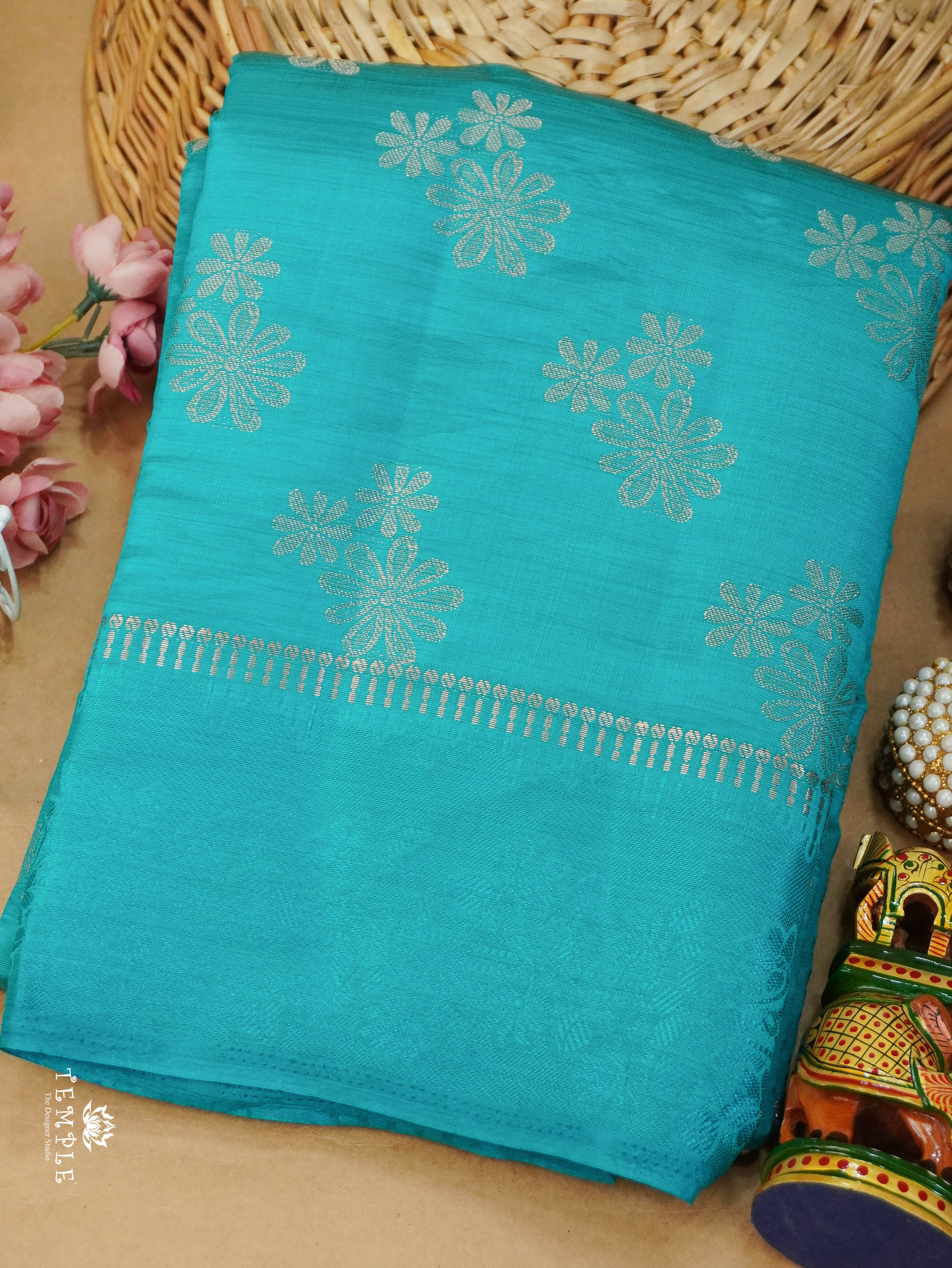 Semi Tussar Silk Saree | TTDS3149