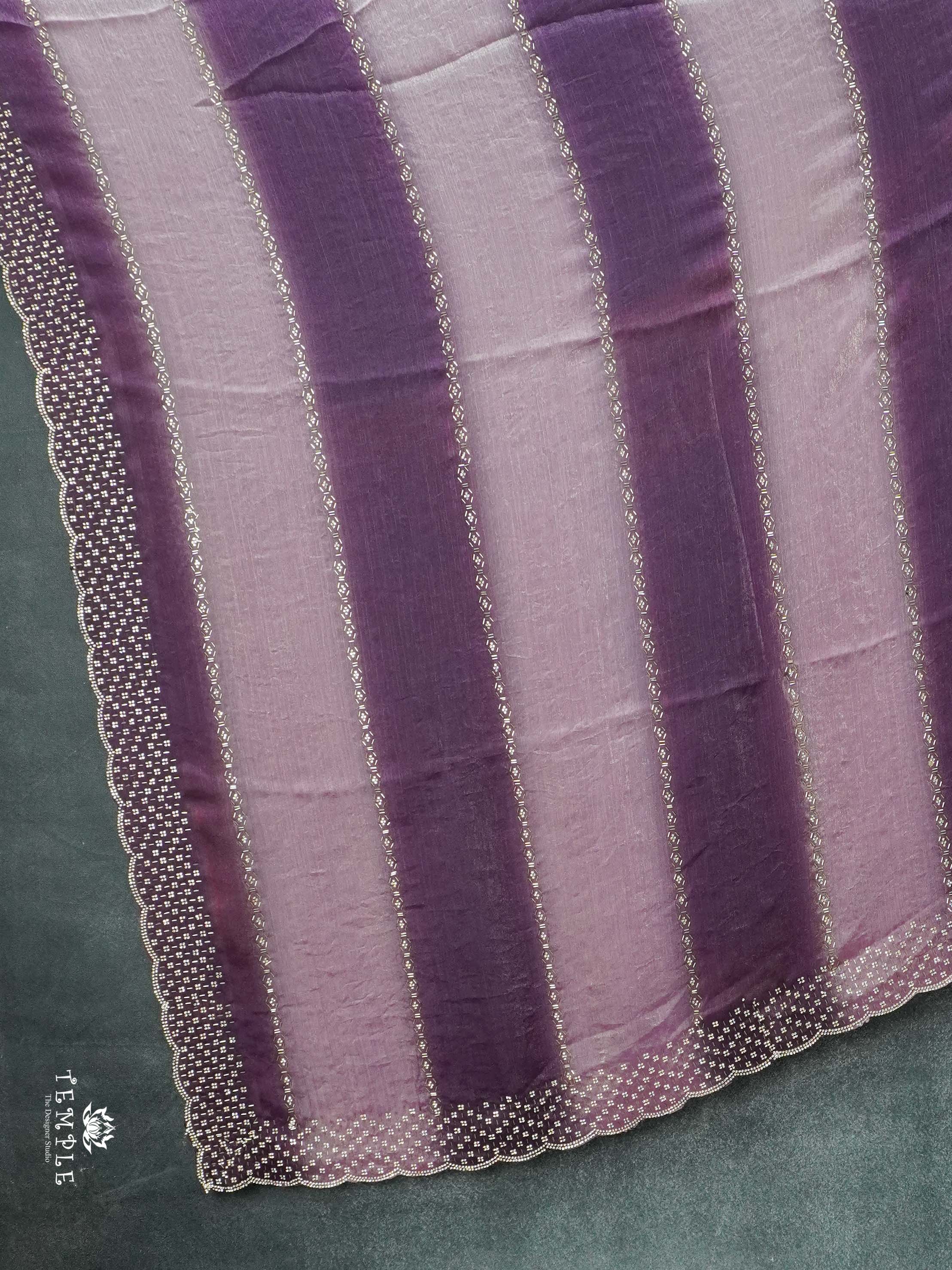 Designer Saree With Beads Work | TTDS2650