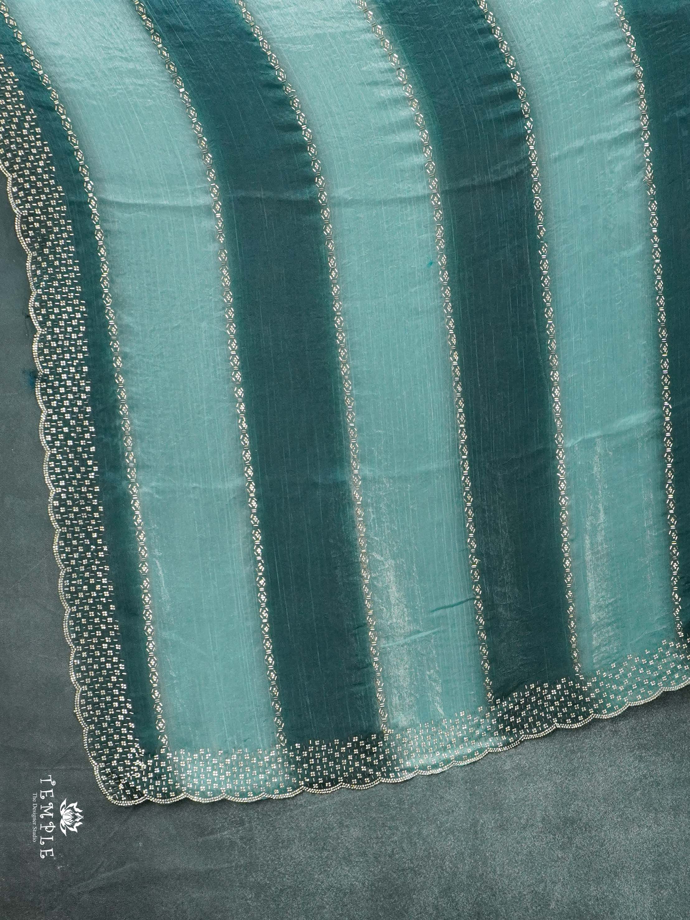 Designer Saree With Beads Work | TTDS2650