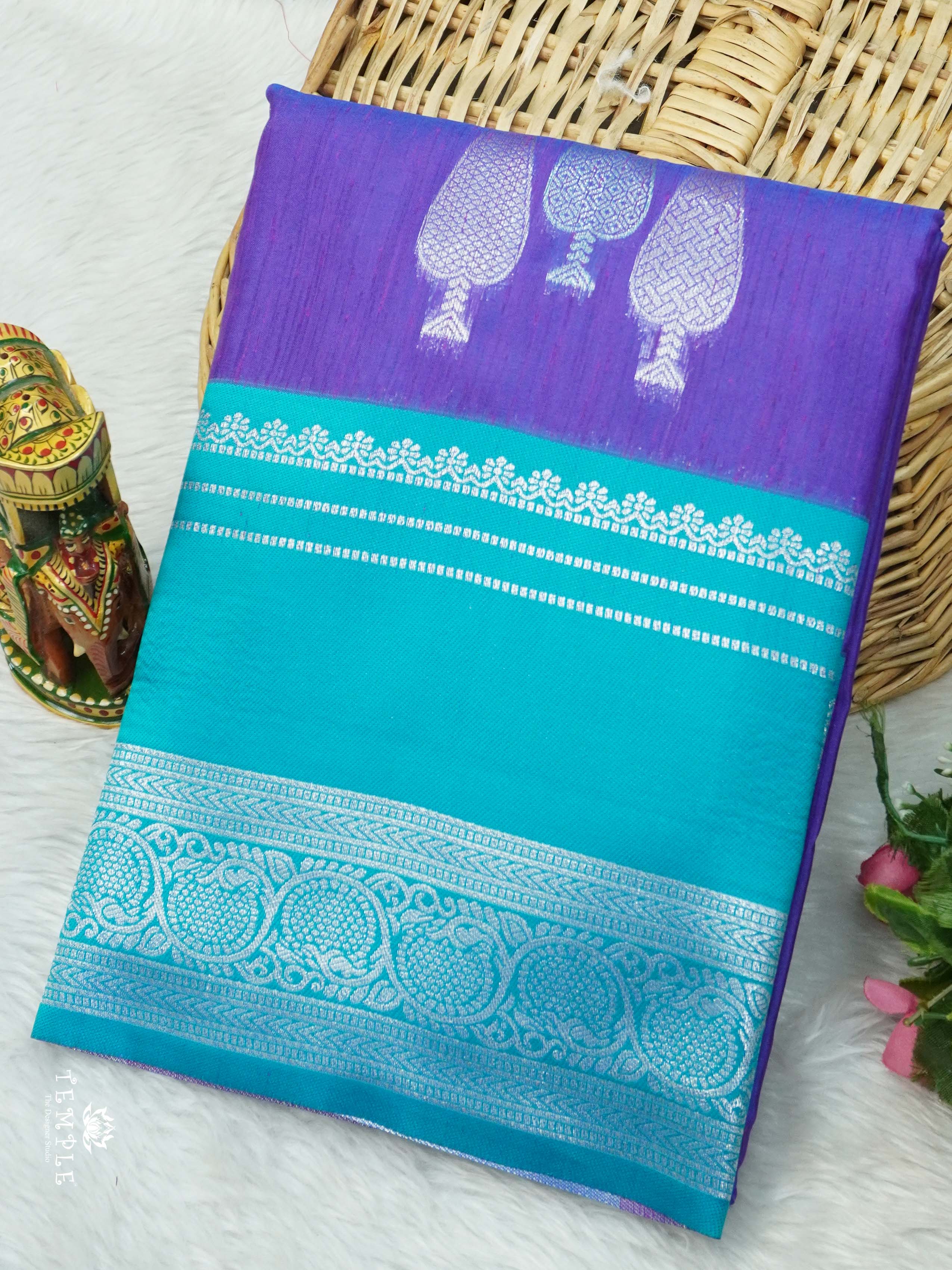 Slub Silk Saree | TTDS2651