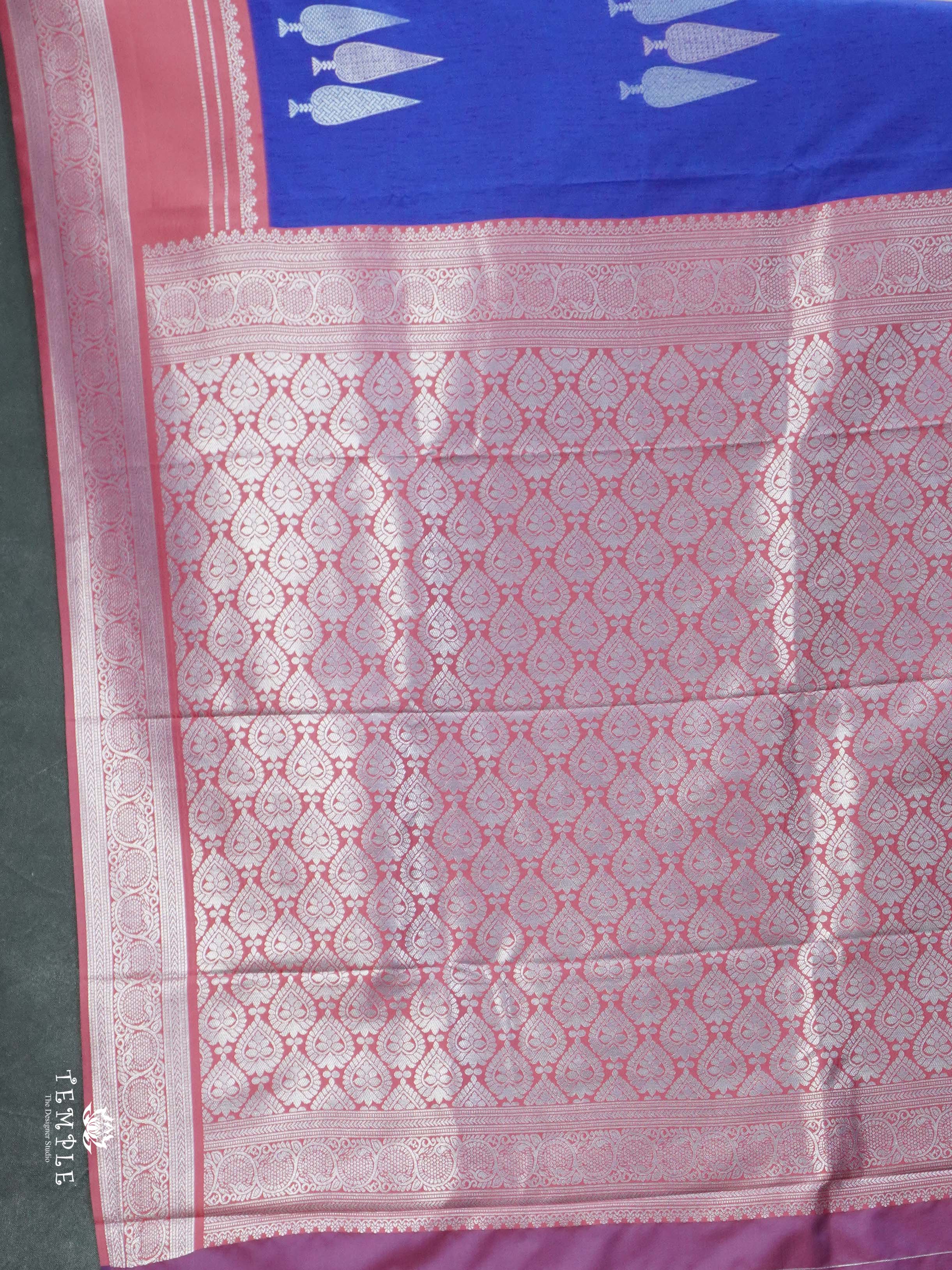 Slub Silk Saree | TTDS2651
