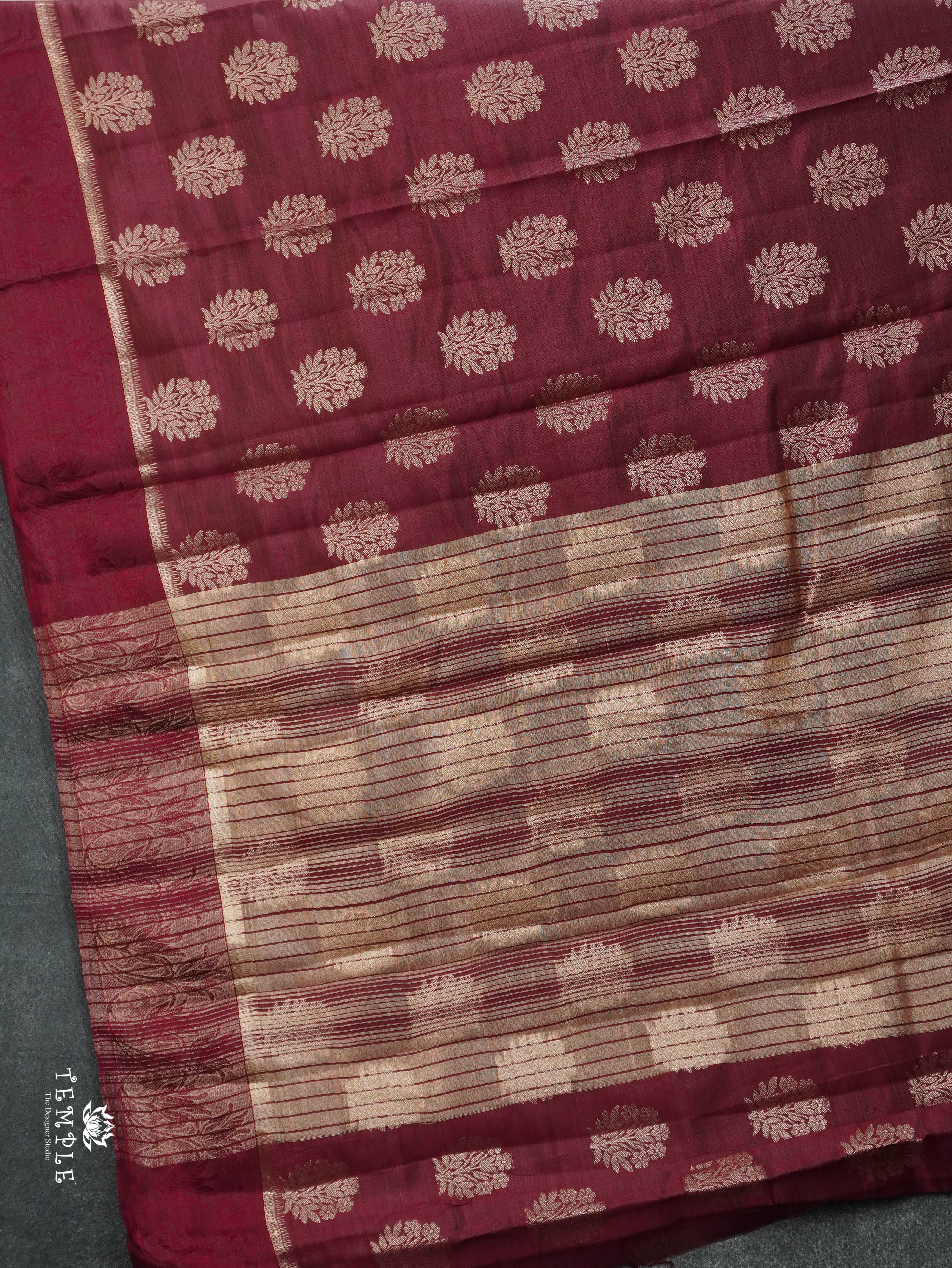 Semi Tussar Silk Saree | TTDS2686