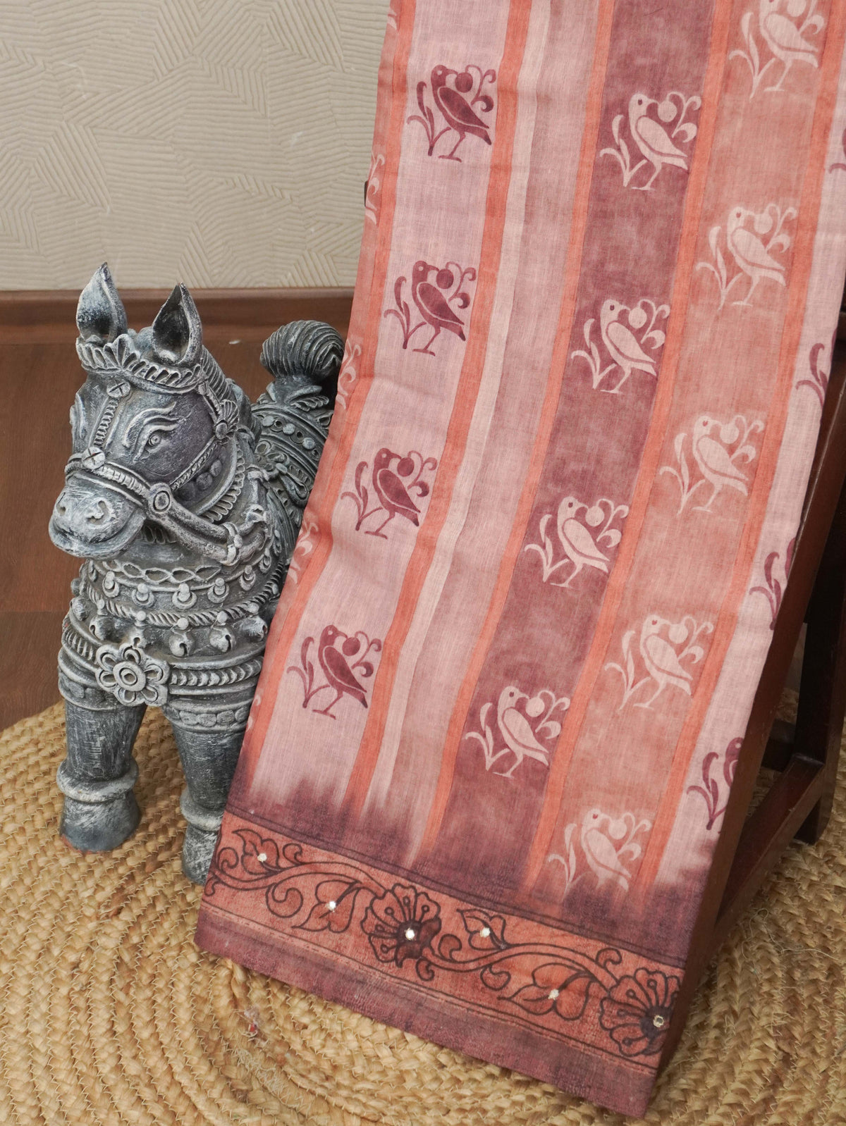 Chanderi Cotton Saree | TTDS3588