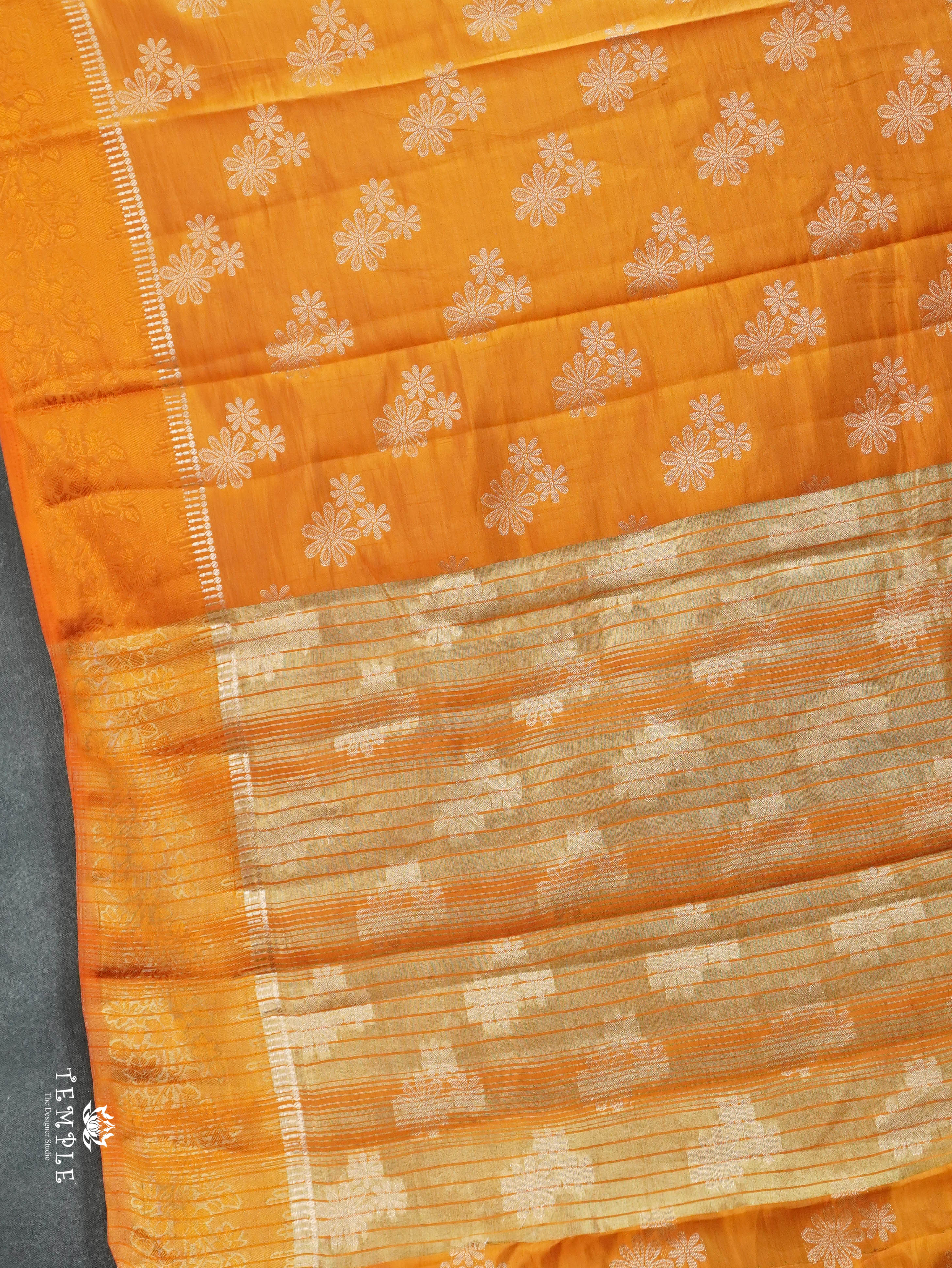 Semi Tussar Silk Saree | TTDS3149