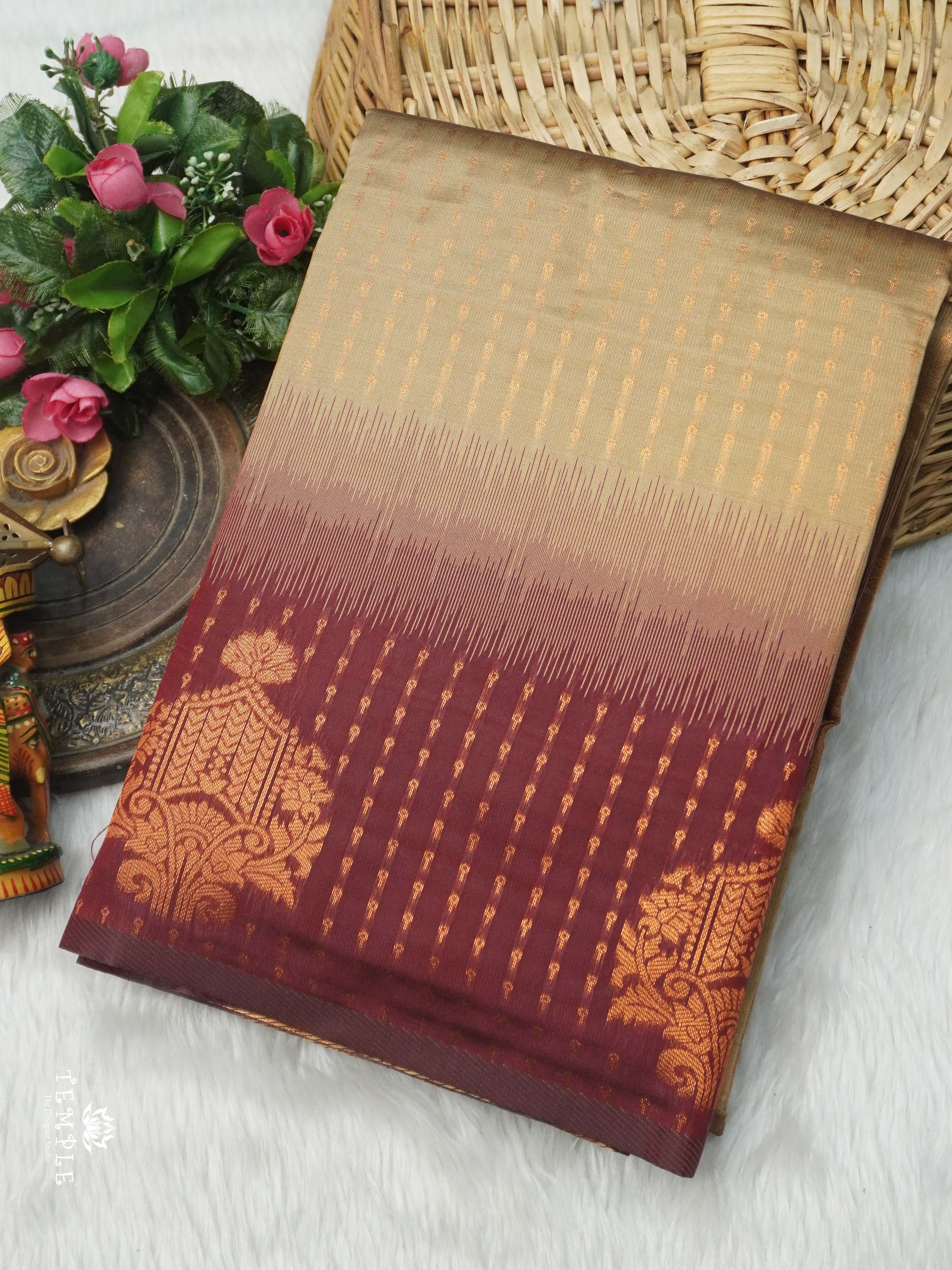 Semi Kanchi Silk Saree | TTDS2731