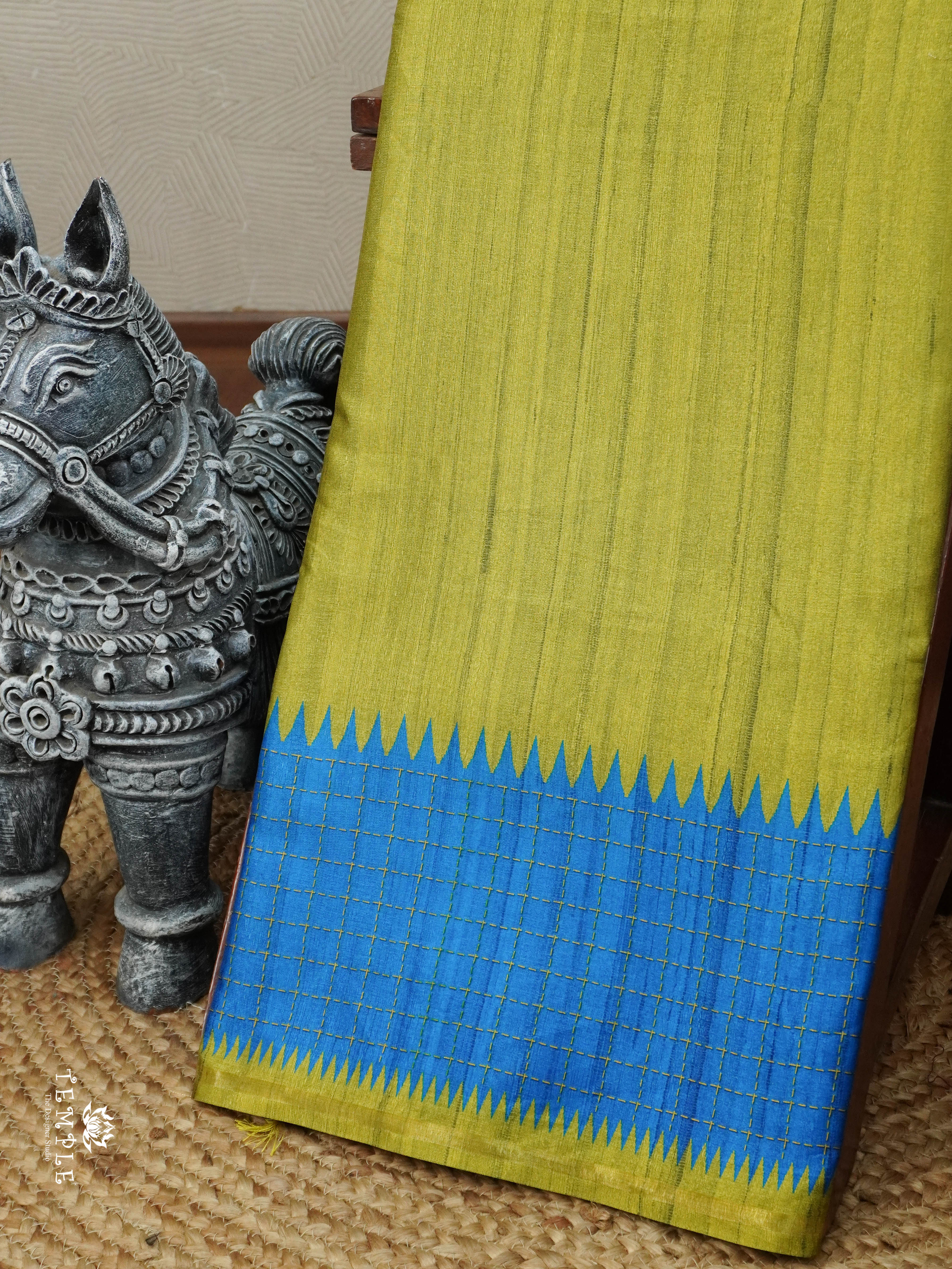 Printed Art Silk Saree | TTDS3154