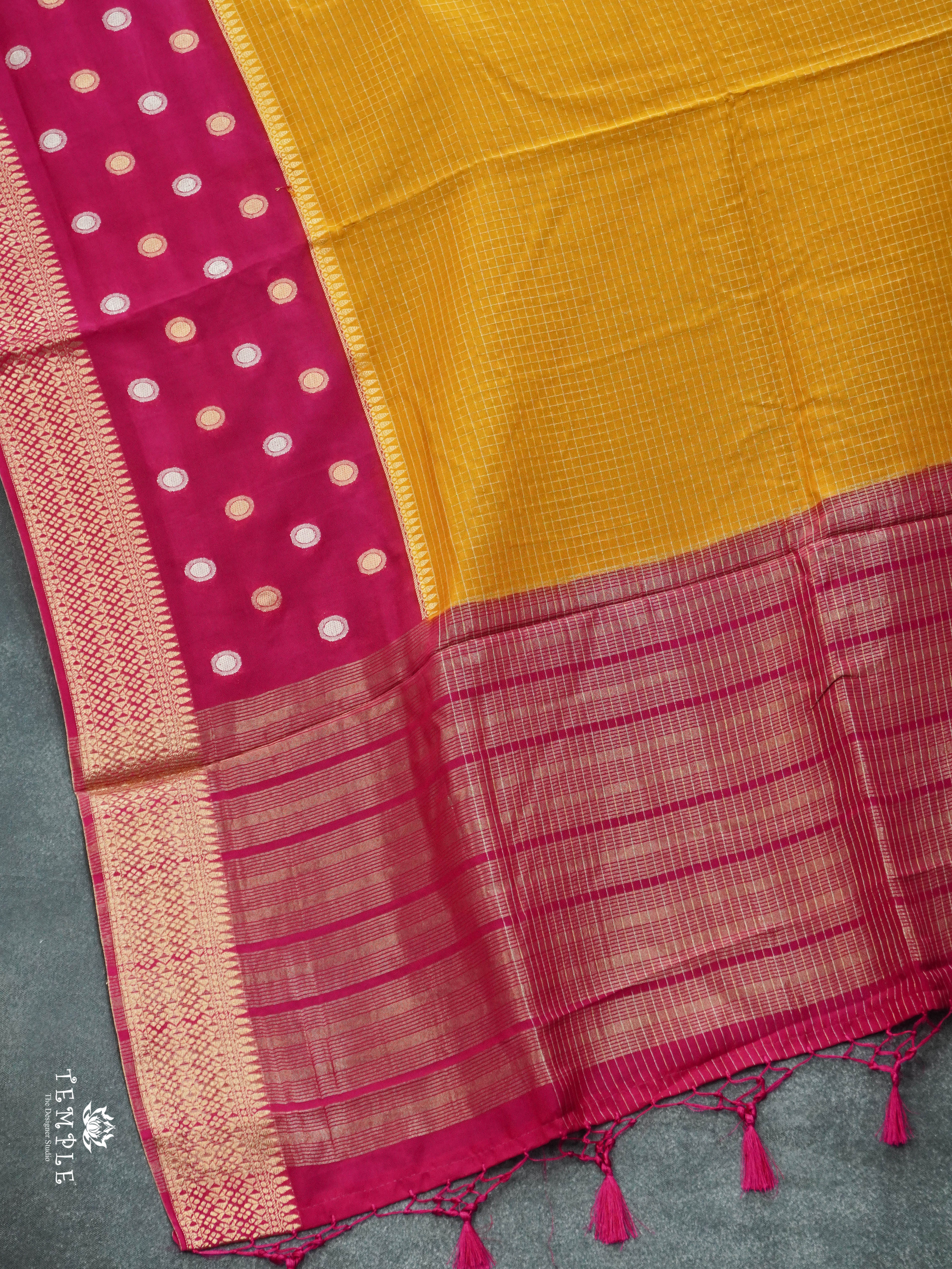 Semi Mysore Silk Saree | TTDS3153