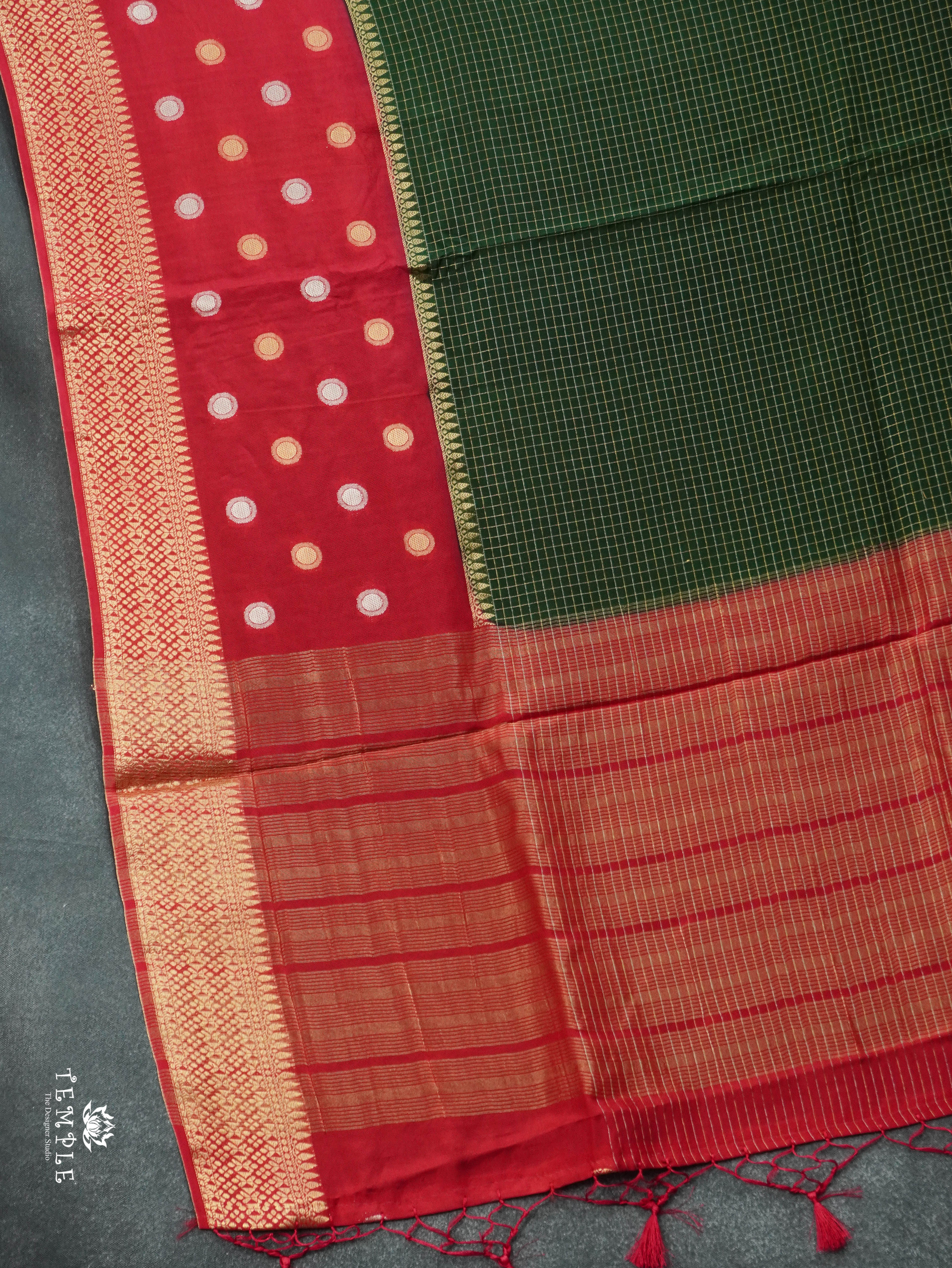 Semi Mysore Silk Saree | TTDS3153