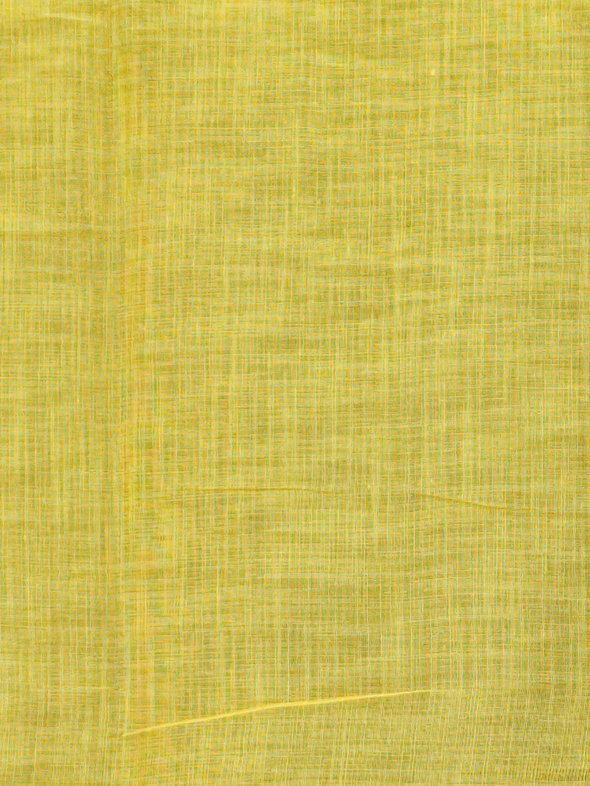 Linen Cotton Saree | TTDS3577